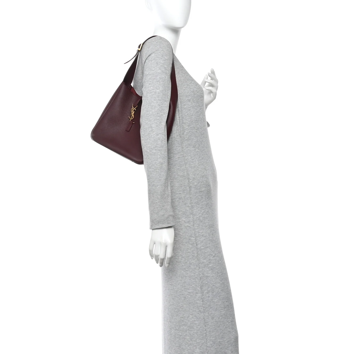 Smooth Calfskin Small Le 5 A 7 Soft Hobo Rouge Legion