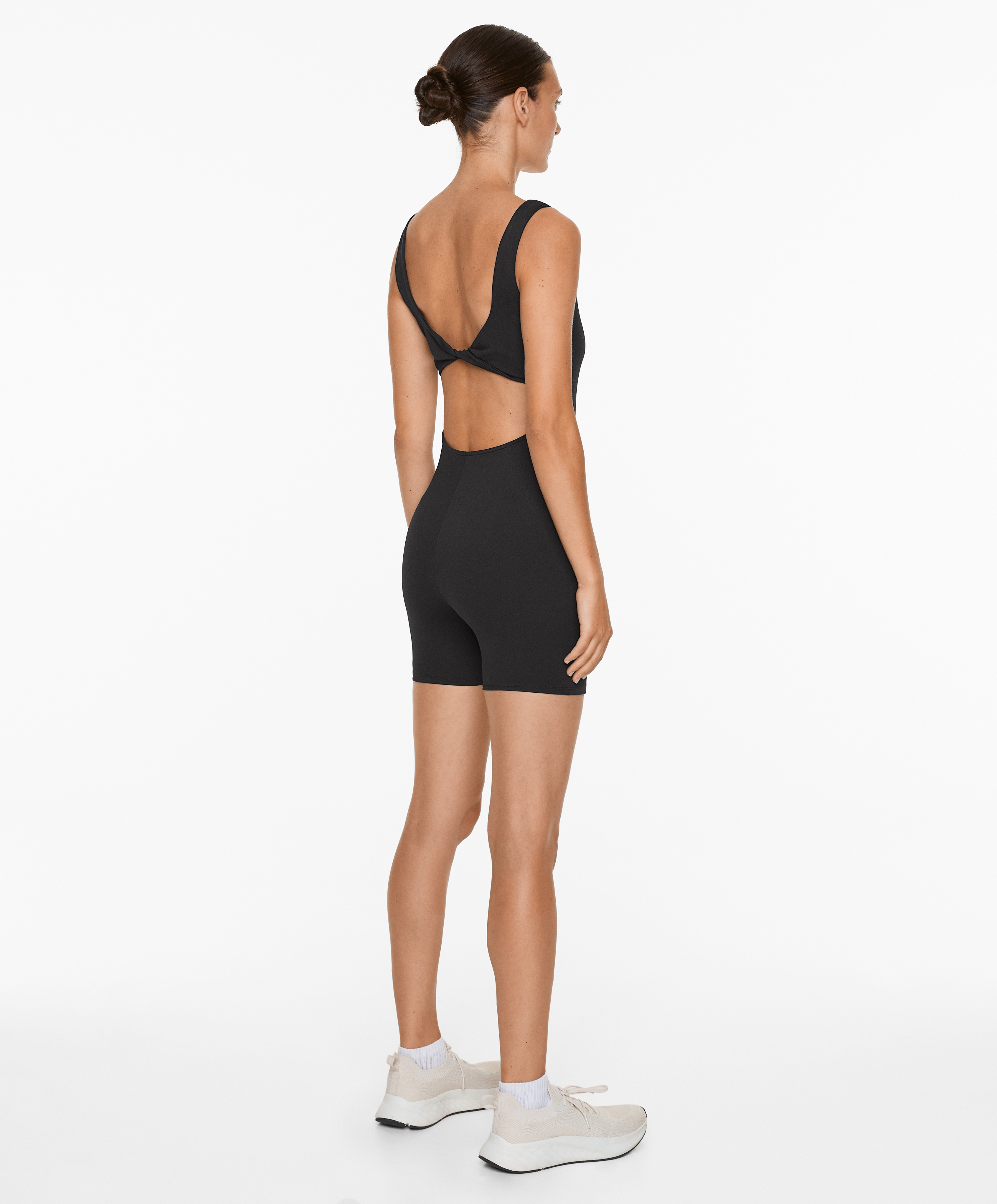 OYSHO Comfortlux crossover back short jumpsuit