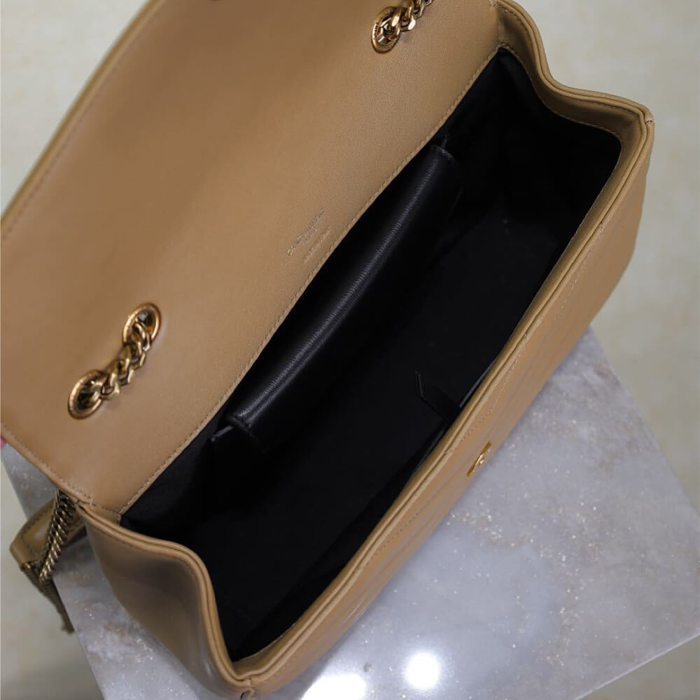 YSL LOULOU medium in MATELASSE lambskin - Top Club
