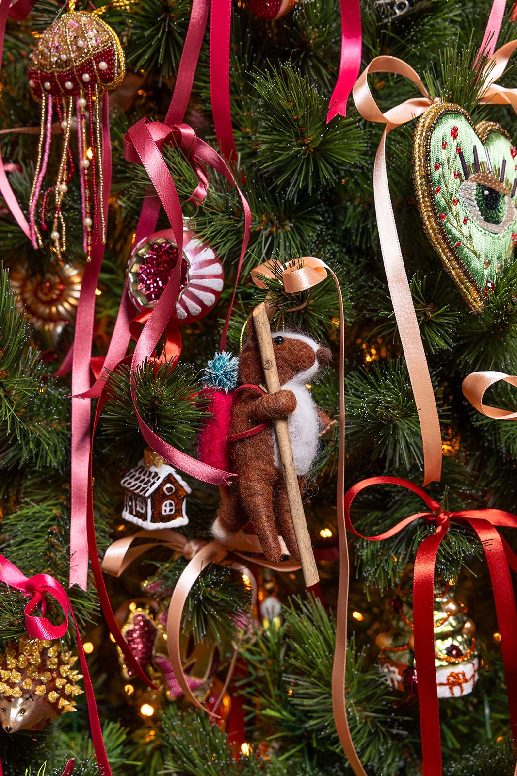 Kerst ornament huisje