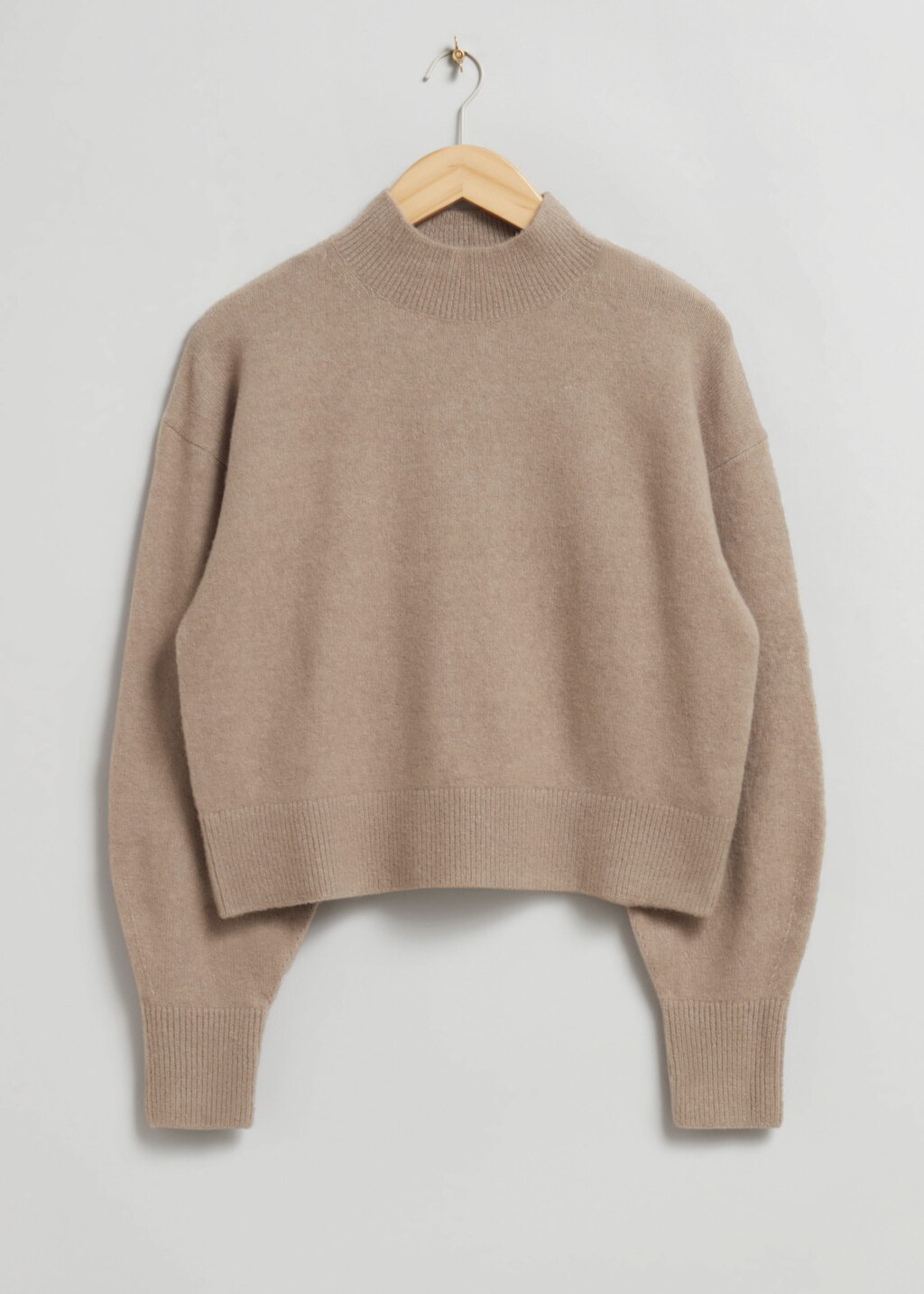 & Other Stories MOCK-NECK SWEATER