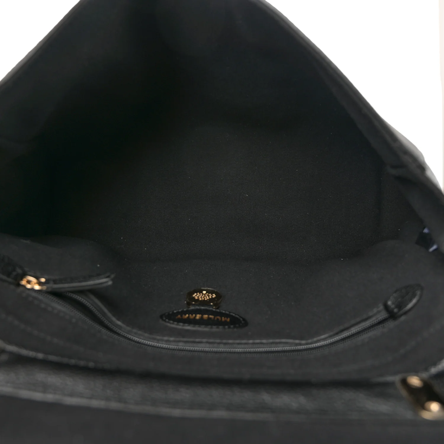 Glossy Goatskin Medium Lily Black - Top Club