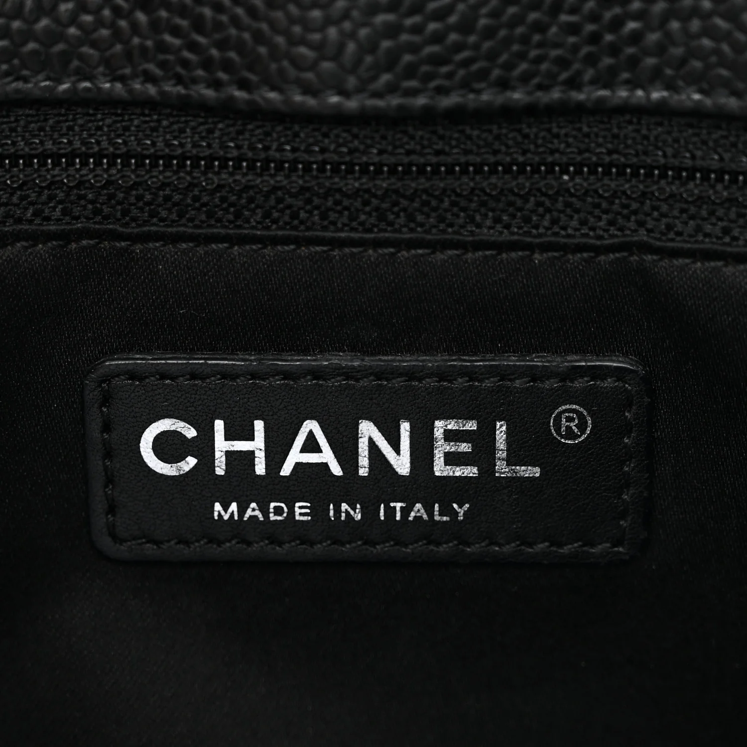 Caviar Quilted Grand Shopping Tote GST Black - Top Club
