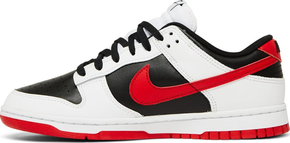 Dunk Low  White Black Red  FD9762-061 - Sneaker Replica Workshop