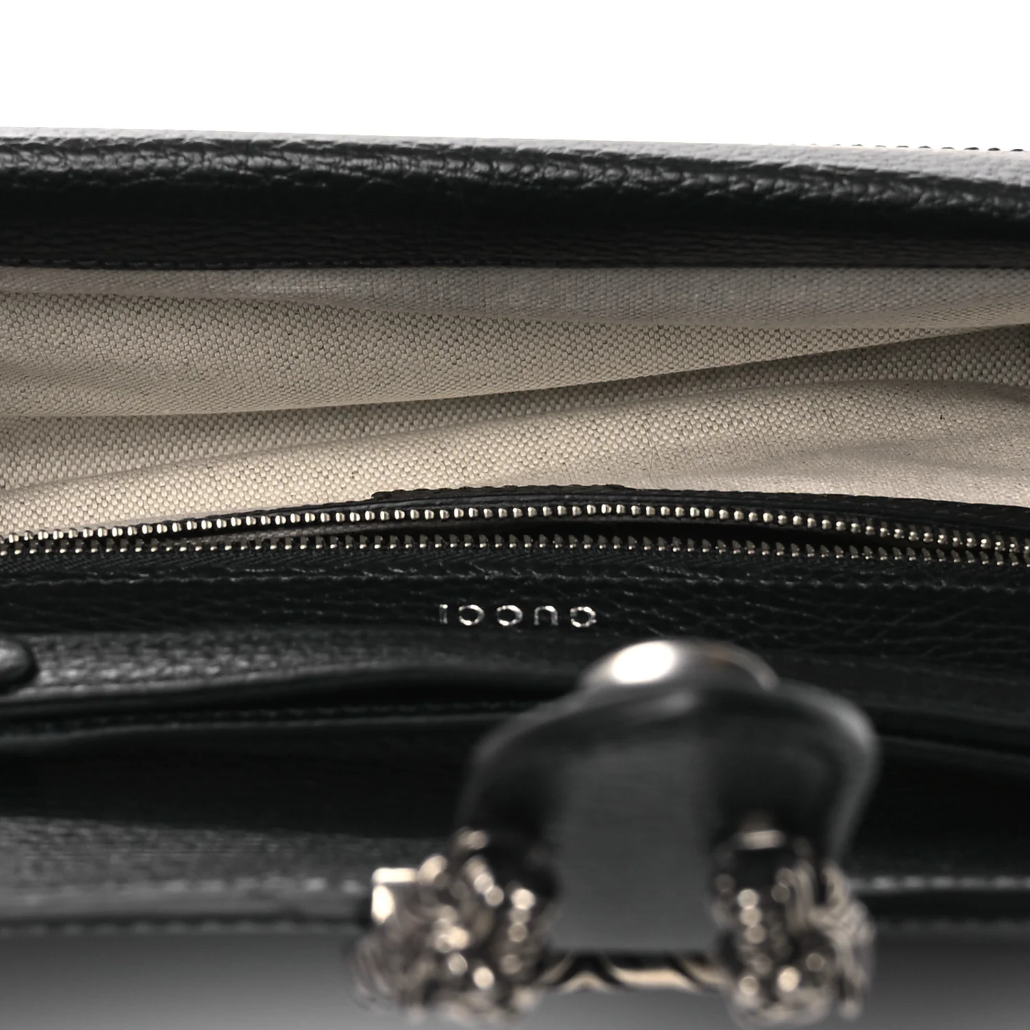 Dollar Calfskin Web Small Dionysus Crossbody Bag Black - Top Club