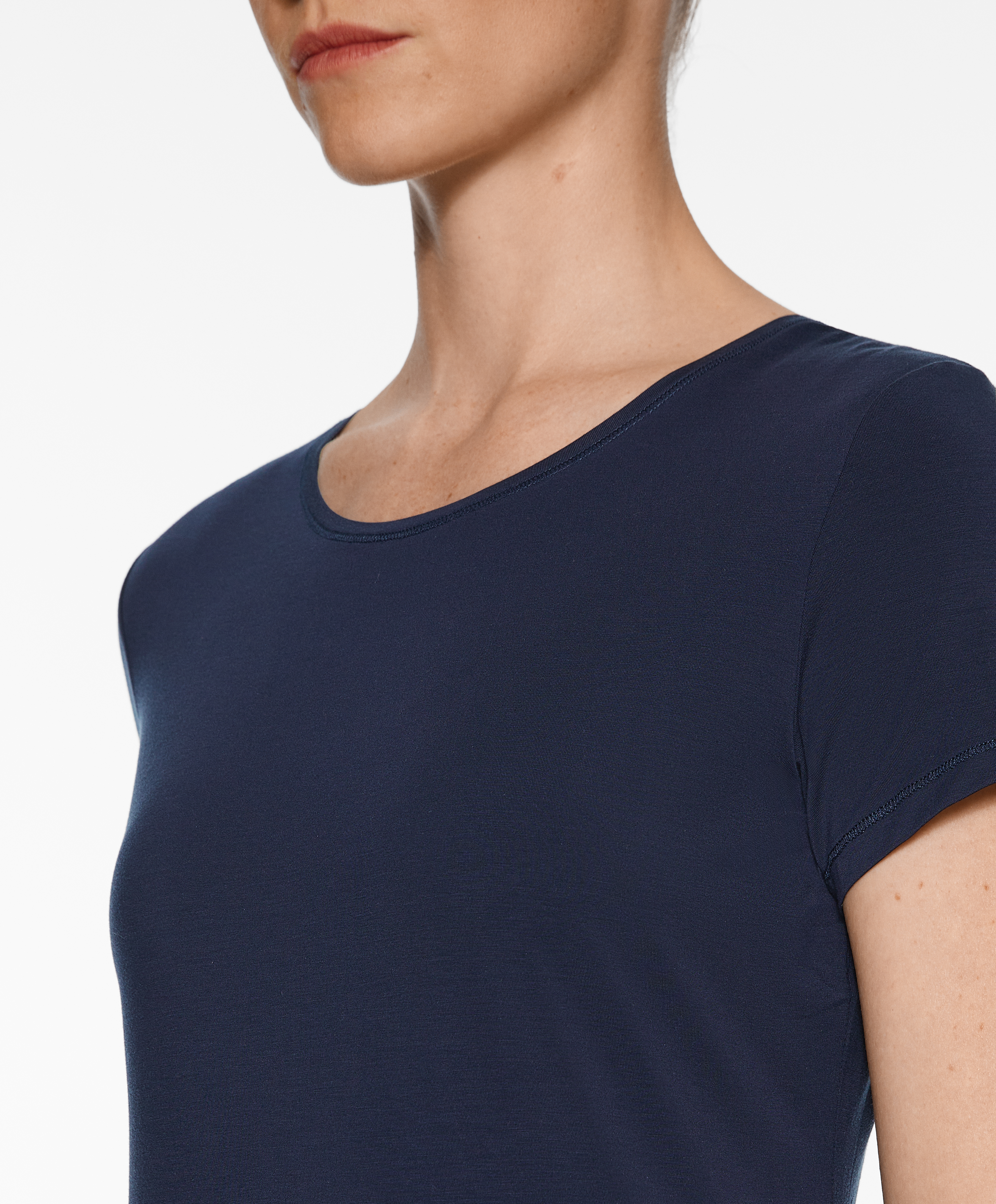 OYSHO Short sleeve lyocell blend T-shirt