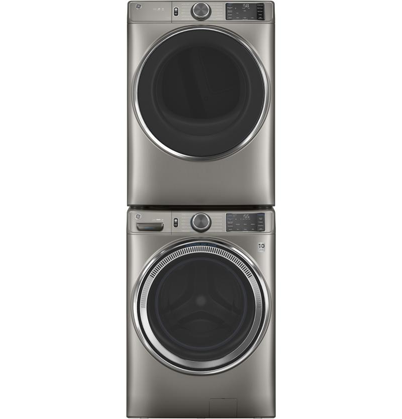 GE ENERGY STAR 7.8 cu. ft. Kapazität Smart Front Load Electric Dryer mit Dampf und Sanitize Cycle