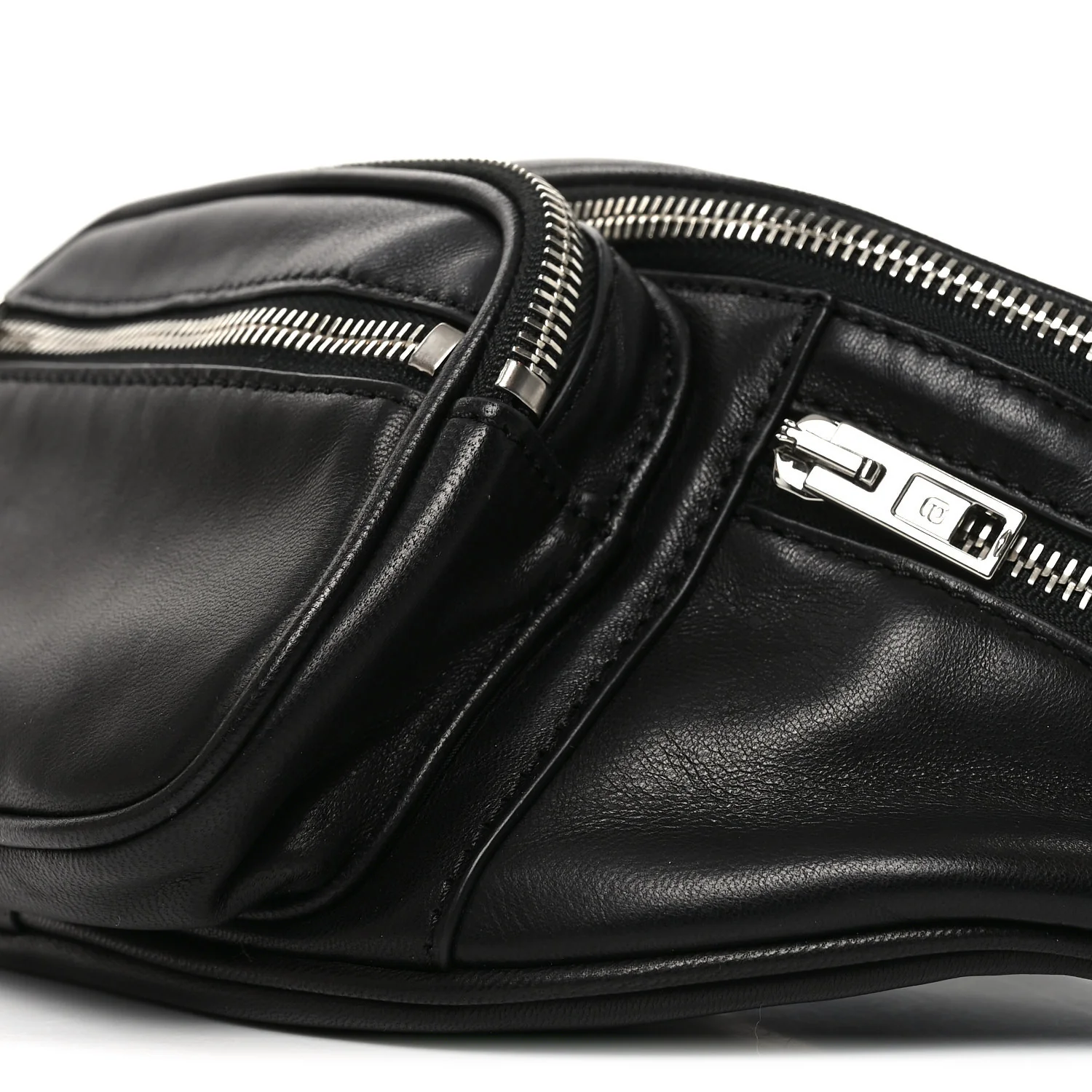 Nappa Fannypack Black - Top Club