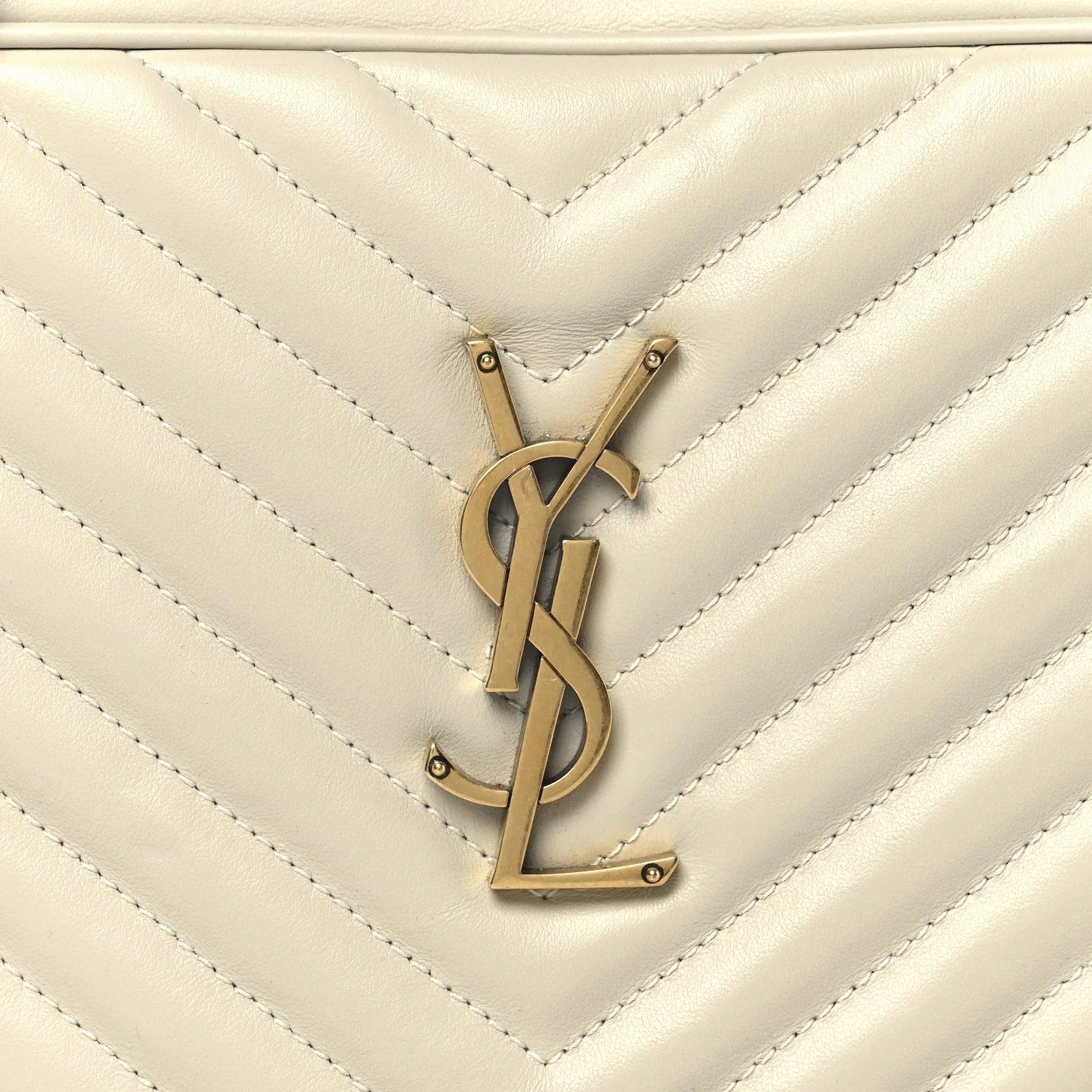 Calfskin Matelasse Monogram Lou Camera Bag Crema Soft - Top Club
