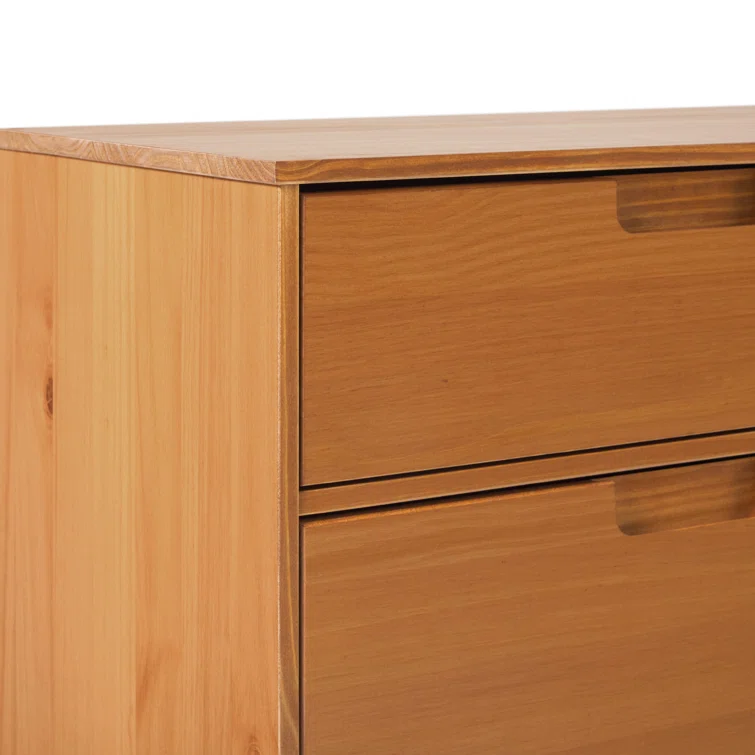Yarber Groove 6 Drawer Double Dresser
