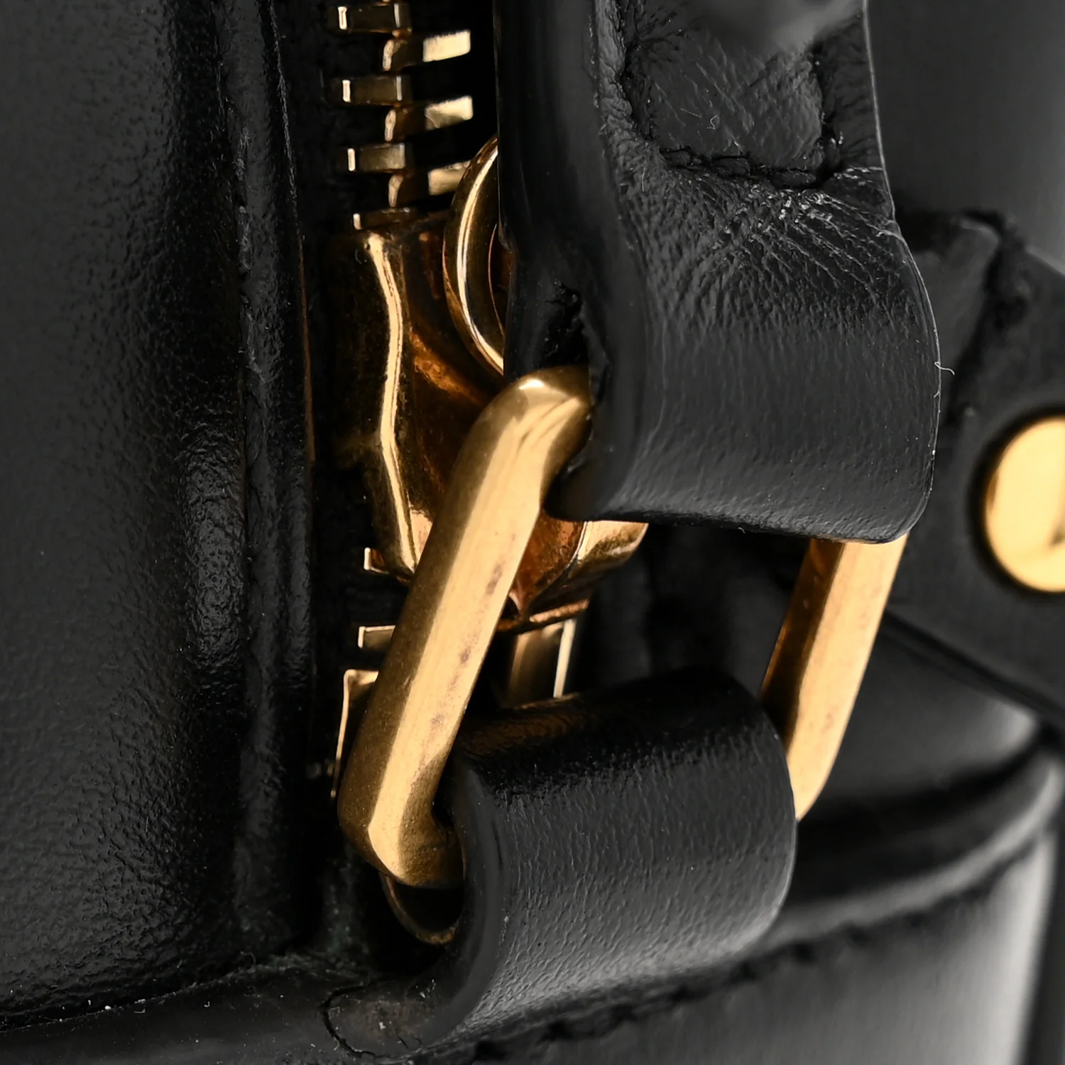 Calfskin Matelasse Monogram Lou Camera Bag Black - Top Club