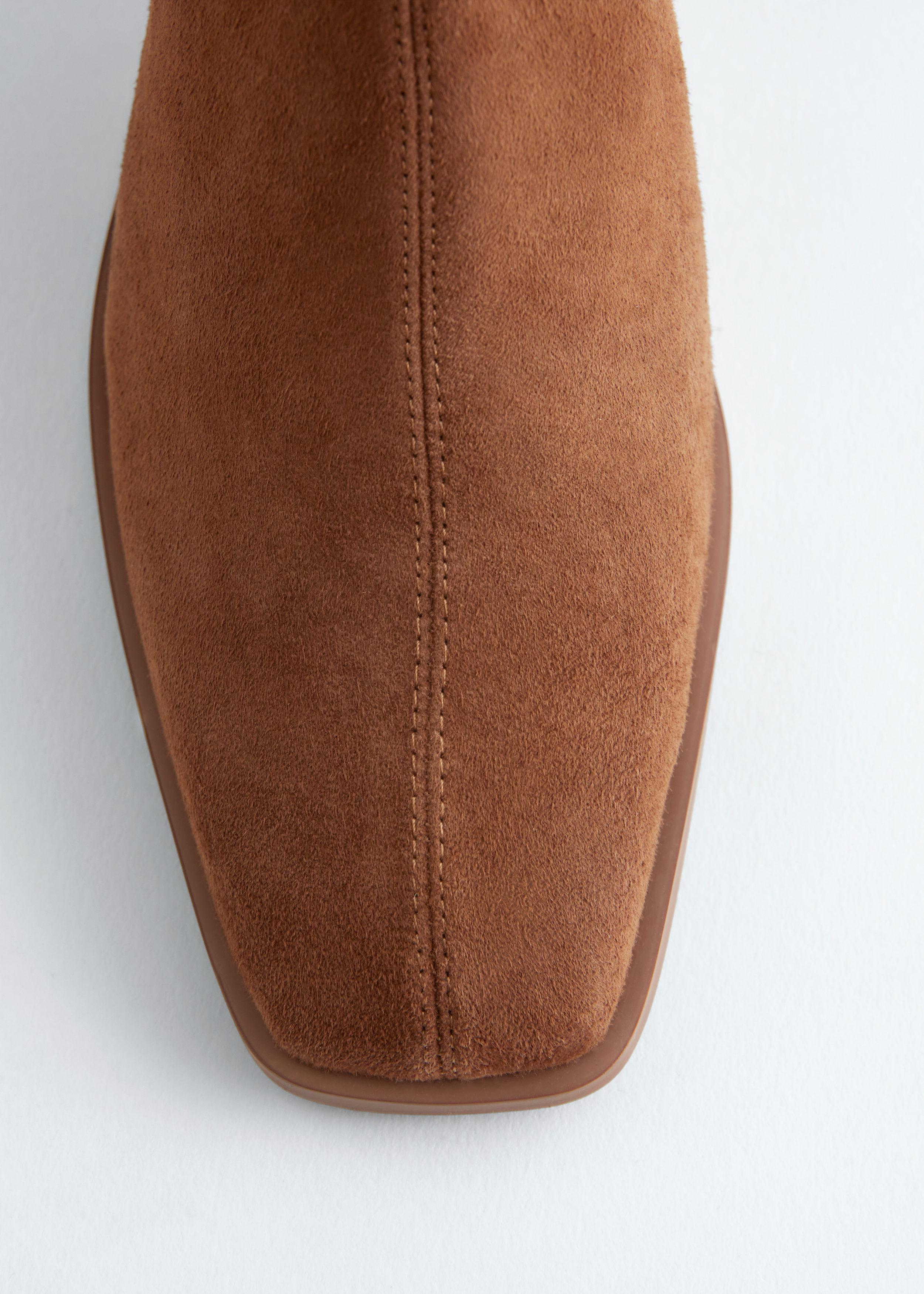 & Other Stories SUEDE SOCK BOOTS
