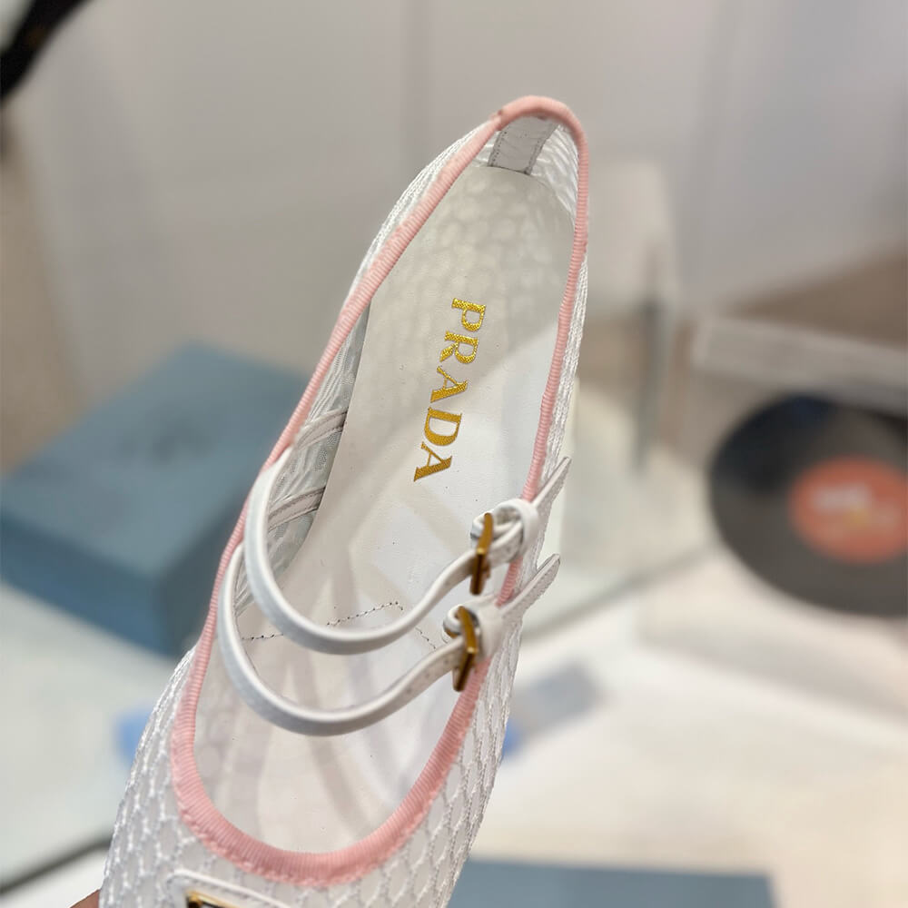 PRADA Mesh fabric ballerinas - Top Club