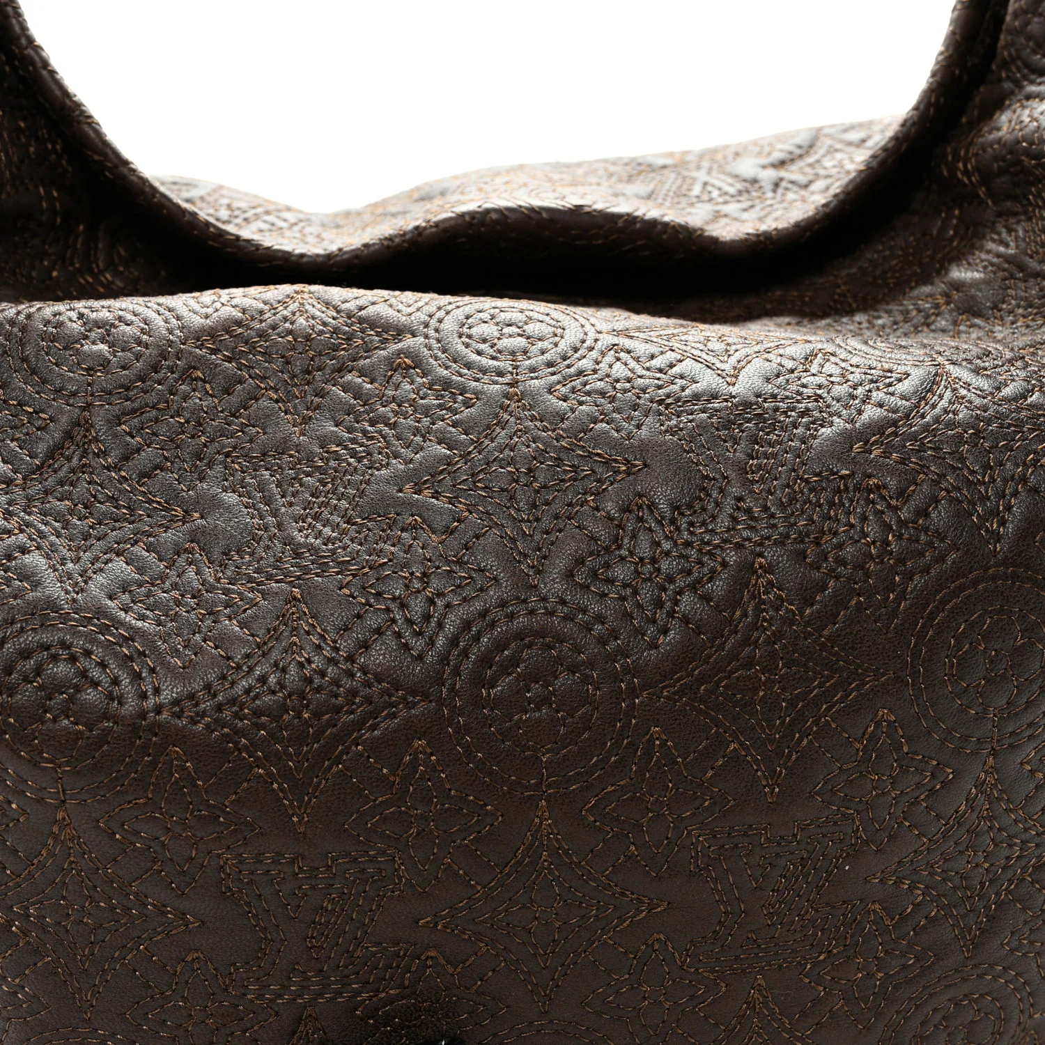 Monogram Lambskin Antheia Hobo PM Chocolat - Top Club