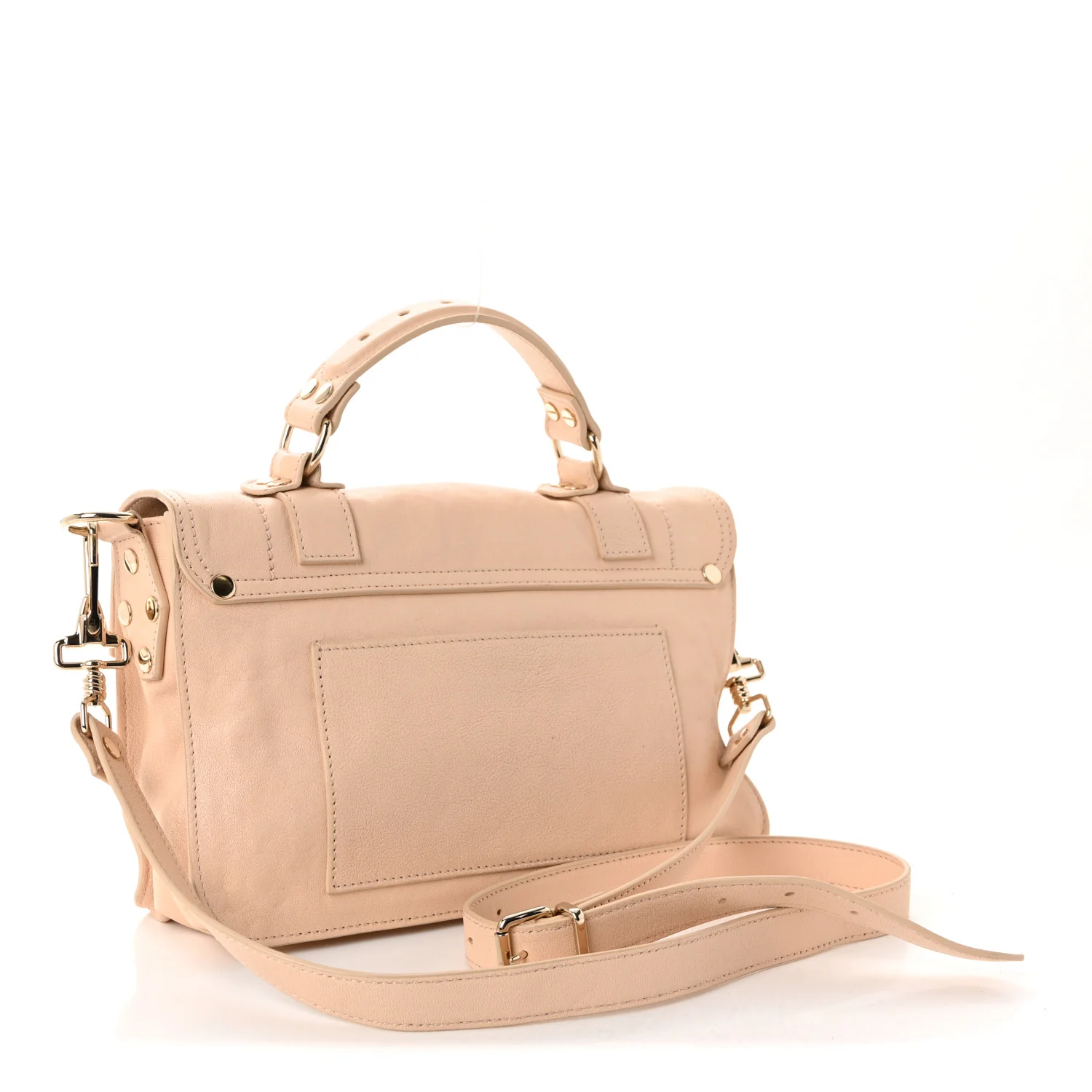 Lambskin Tiny PS1 Satchel Nude - Top Club
