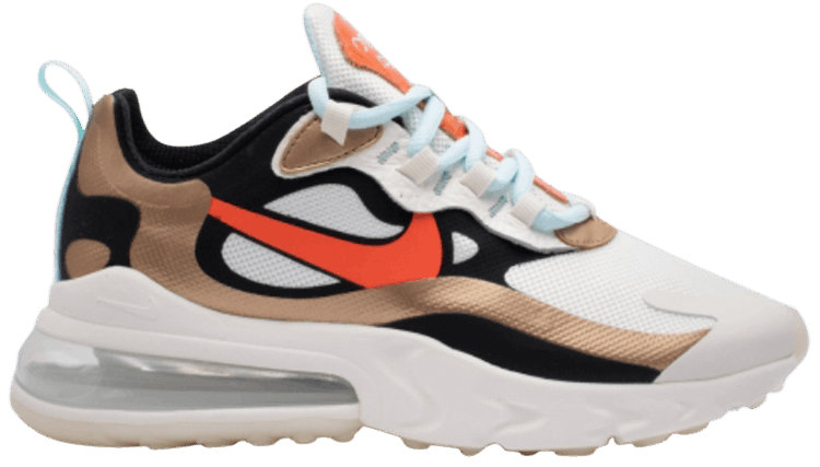 Wmns Air Max 270 React  Red Bronze  CT3428-100 - Sneaker Replica Workshop