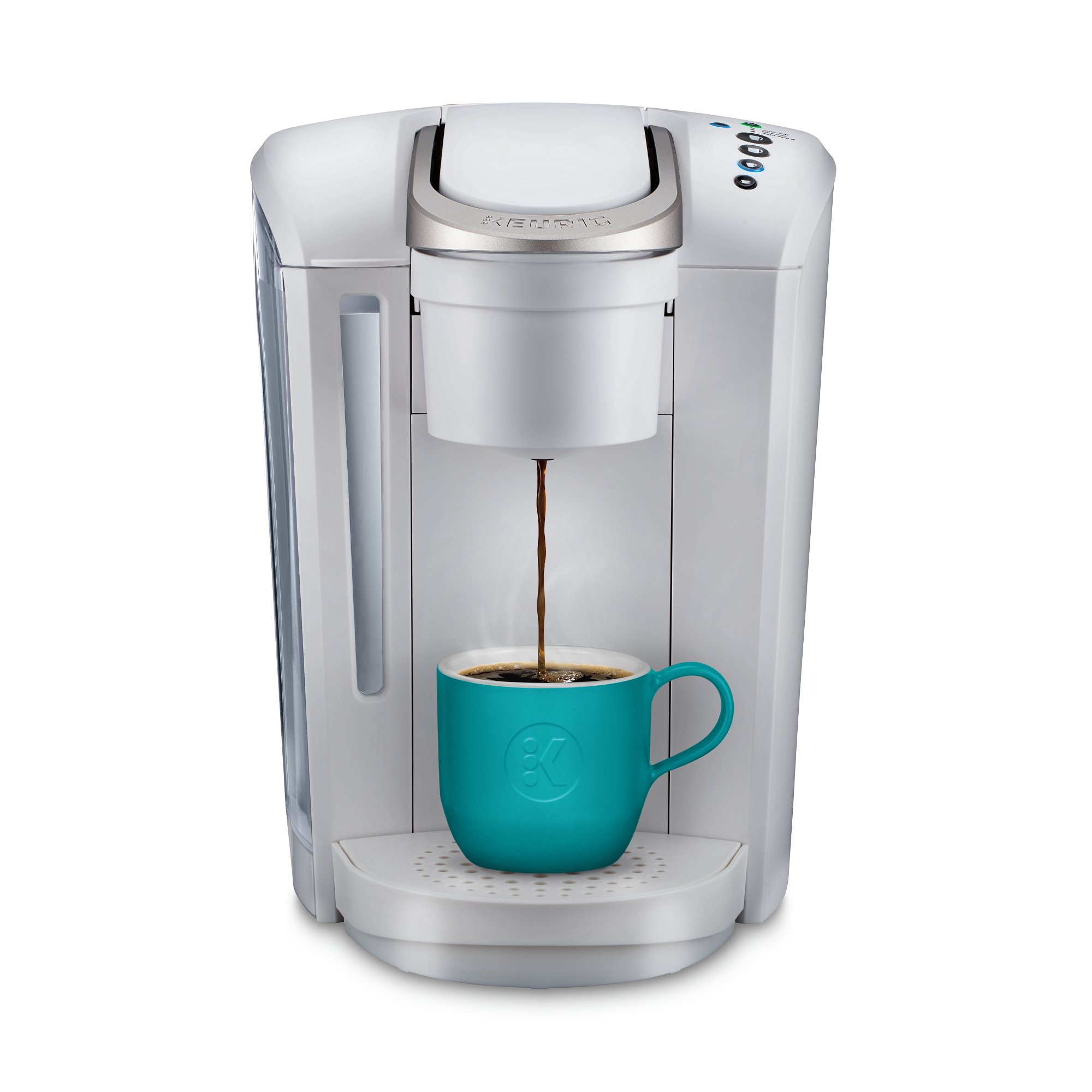 Keurig K-Select Single Serve, K-Cup Pod Coffee Maker, Matt White