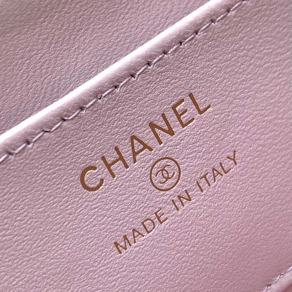 Chanel FLAP PHONE HOLDER WITH CHAIN(HIGH-END GRADE) - Top Club