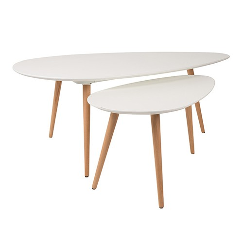 Salontafel Drop - set van 2