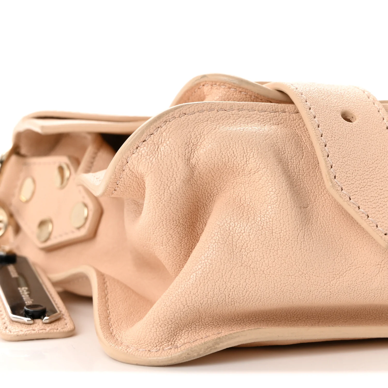 Lambskin Tiny PS1 Satchel Nude - Top Club