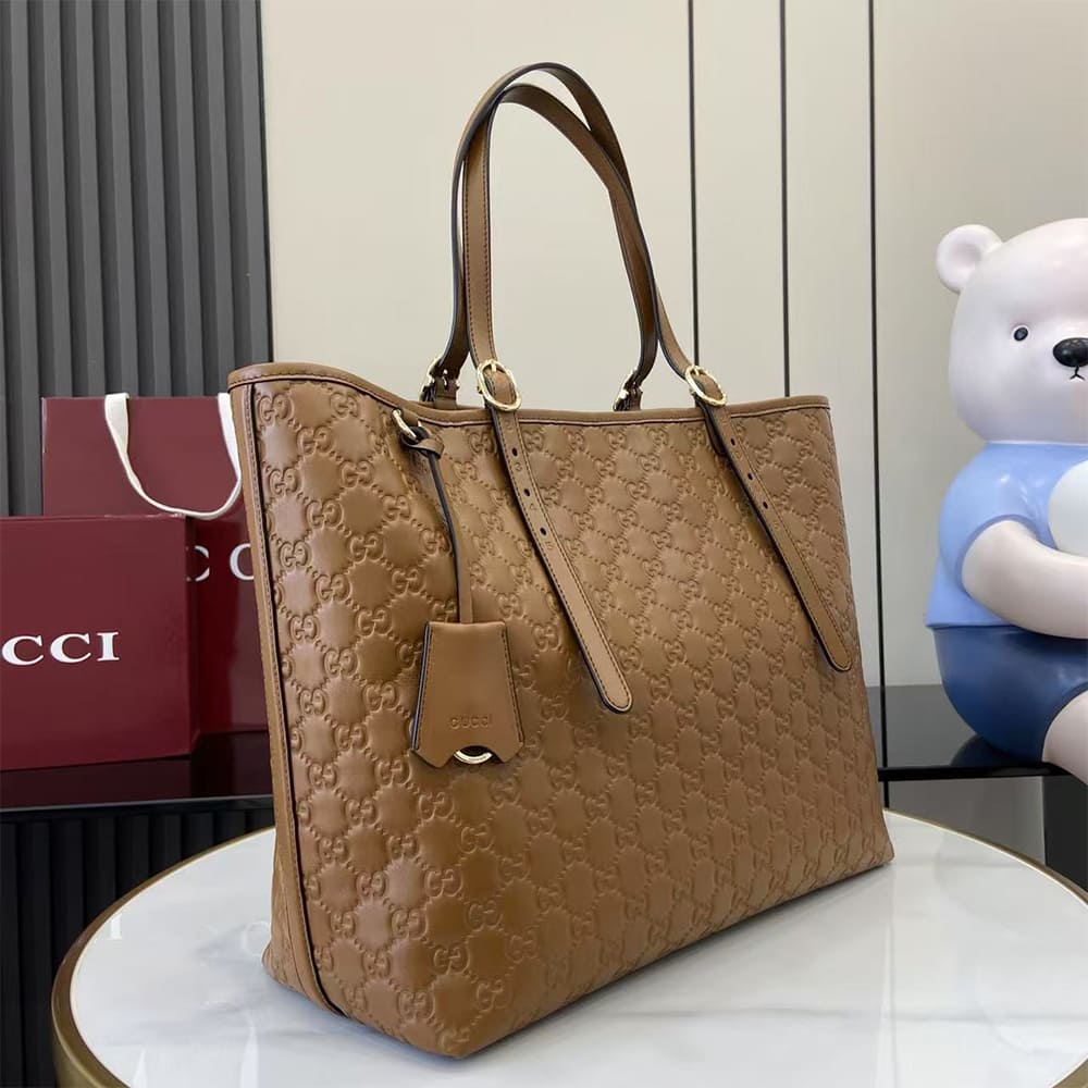 GG Emblem large tote bag - Top Club