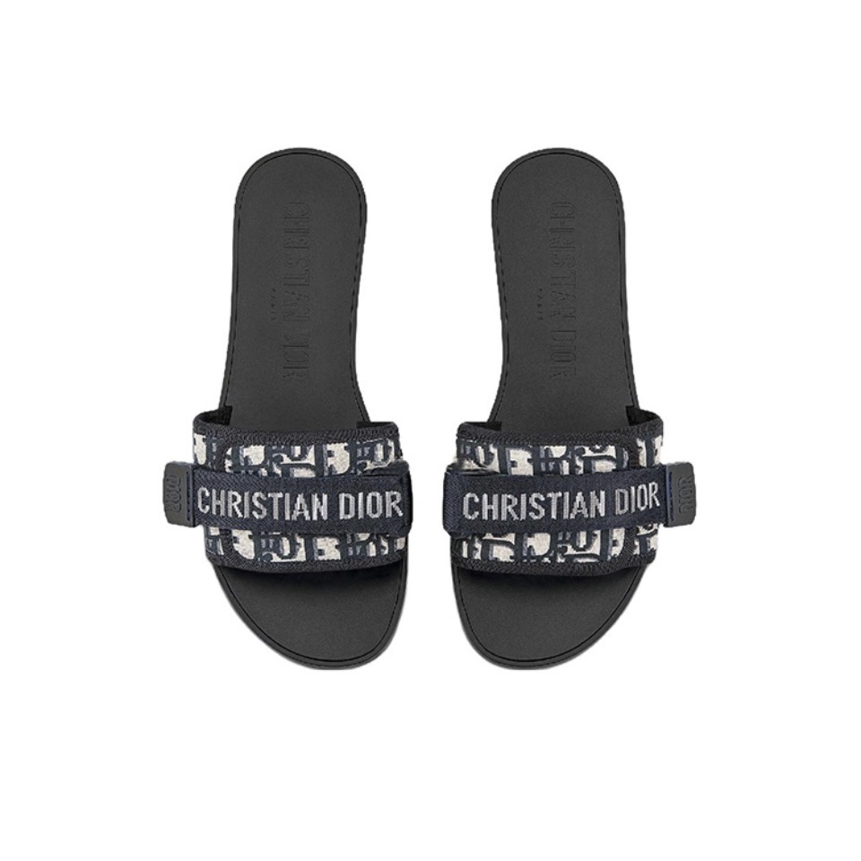 Dior DWAY Slide Slipper Sandals  With Adjustable Type Slide Sandal (Replica) - Sneaker Replica Workshop