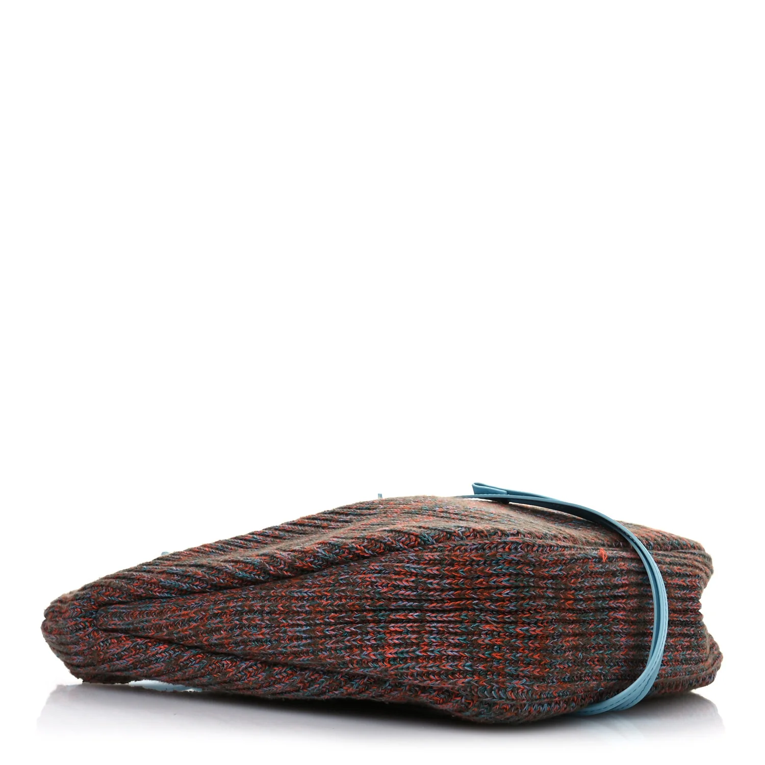 Knit Calfskin Hobo Bag Multicolor - Top Club