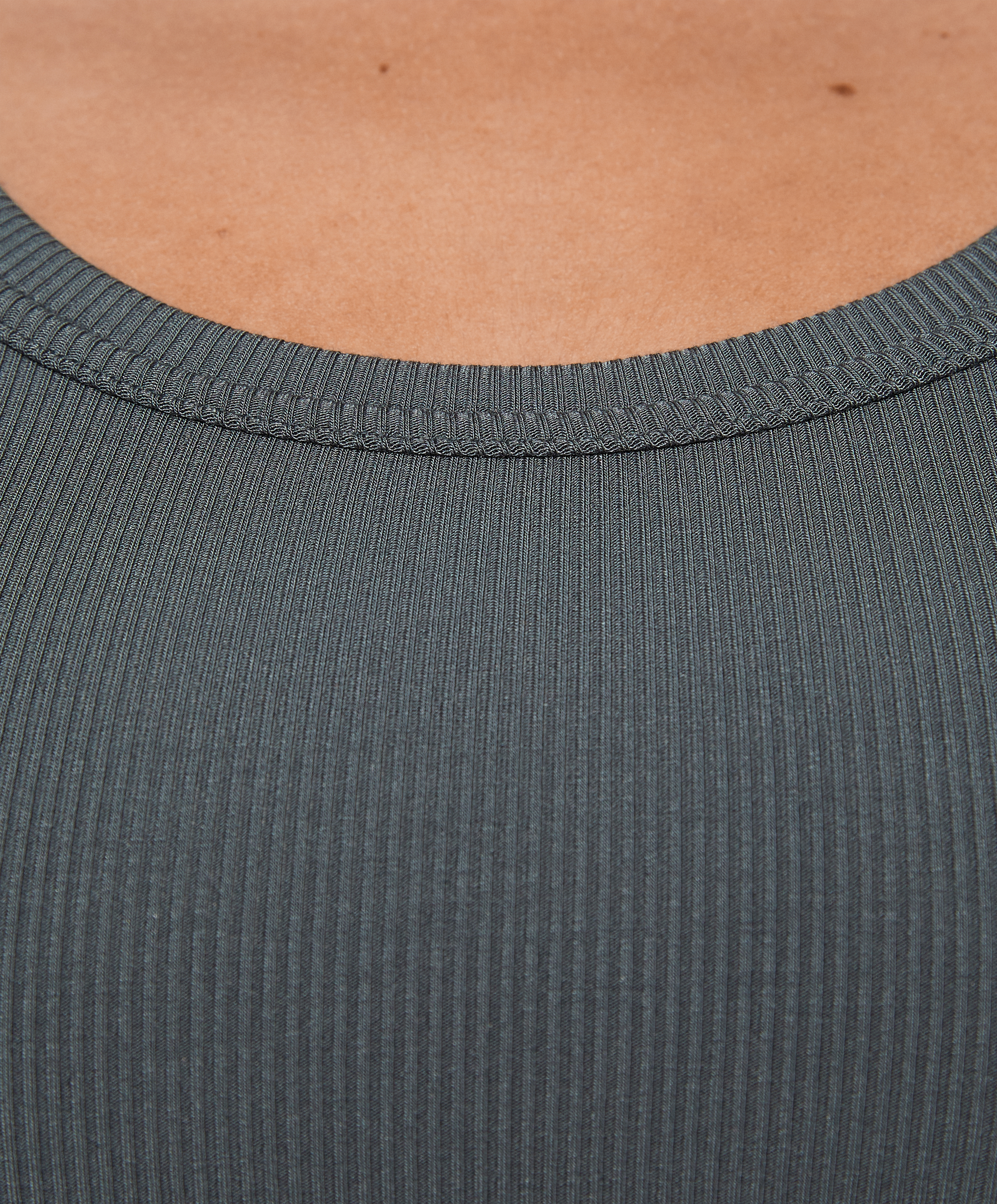 OYSHO Rib bra top with modal