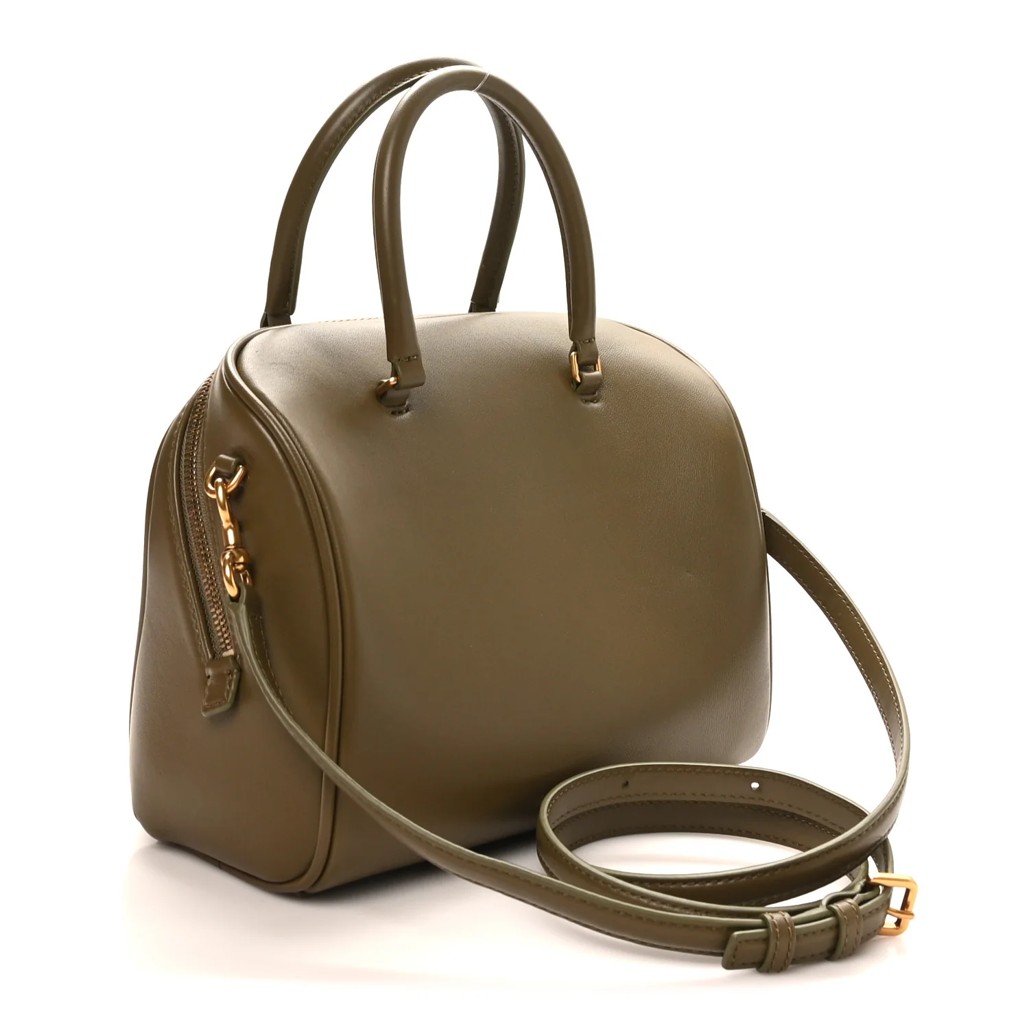 Lambskin Small The Wave Bag Olive - Top Club