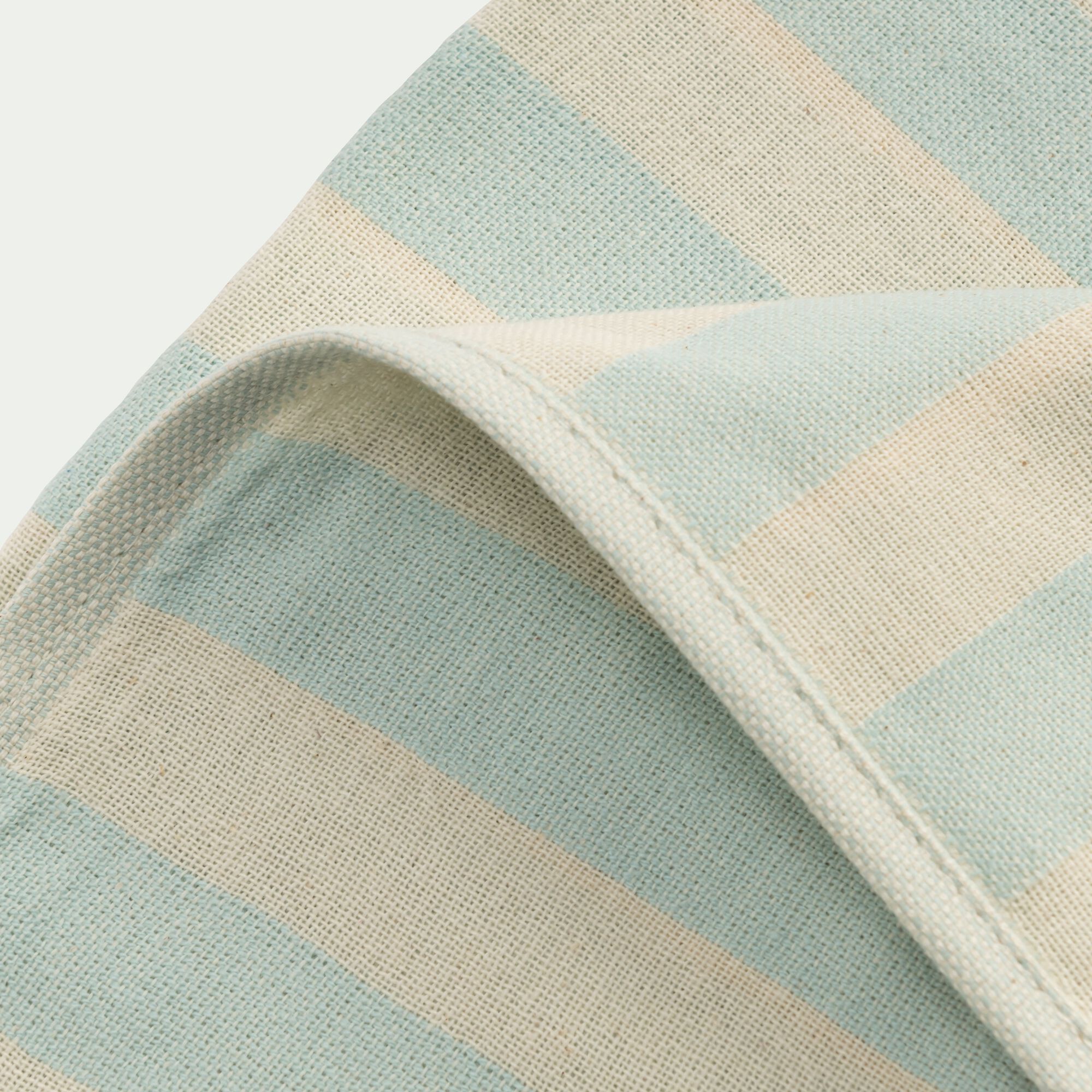 PRAIA - Fouta de plage 180x100cm - bleu