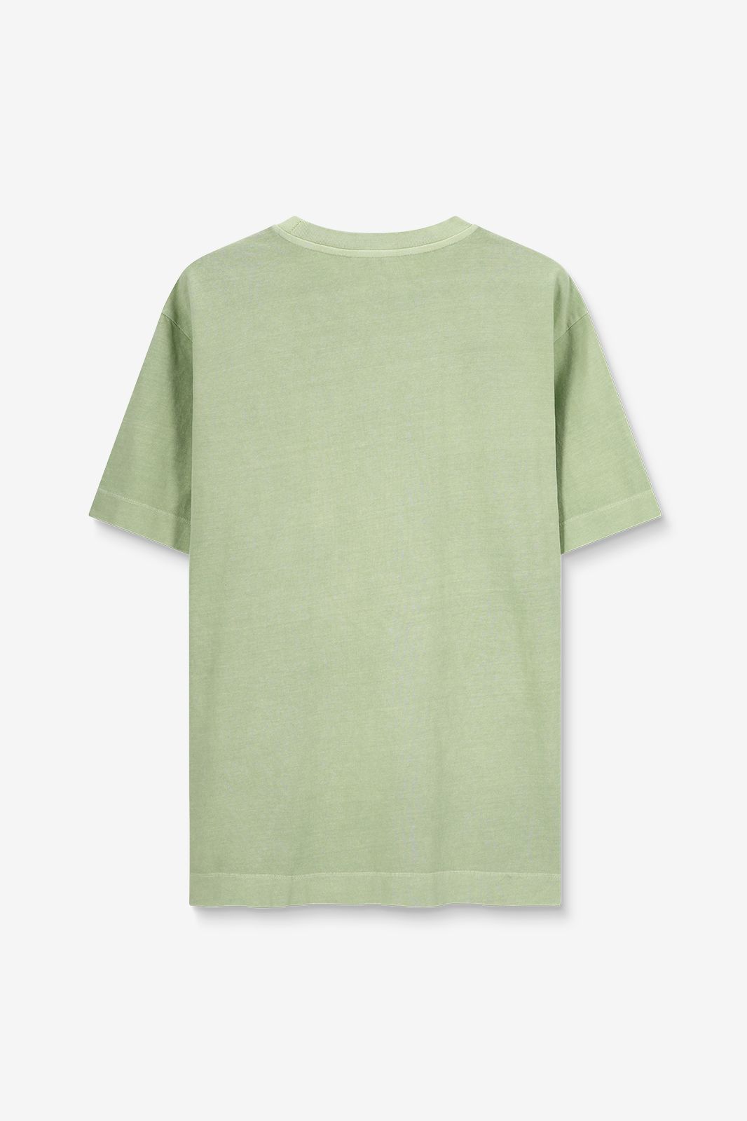 Lichtgroen boxy T-shirt