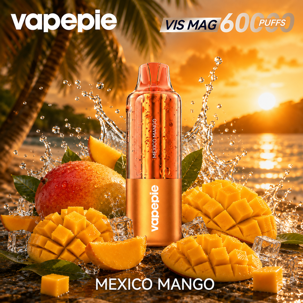 VAPEPIE VIS MAG 60 000 Potahů — 🔋Zařízení (baterie) + 💧Náplň (e-liquid)