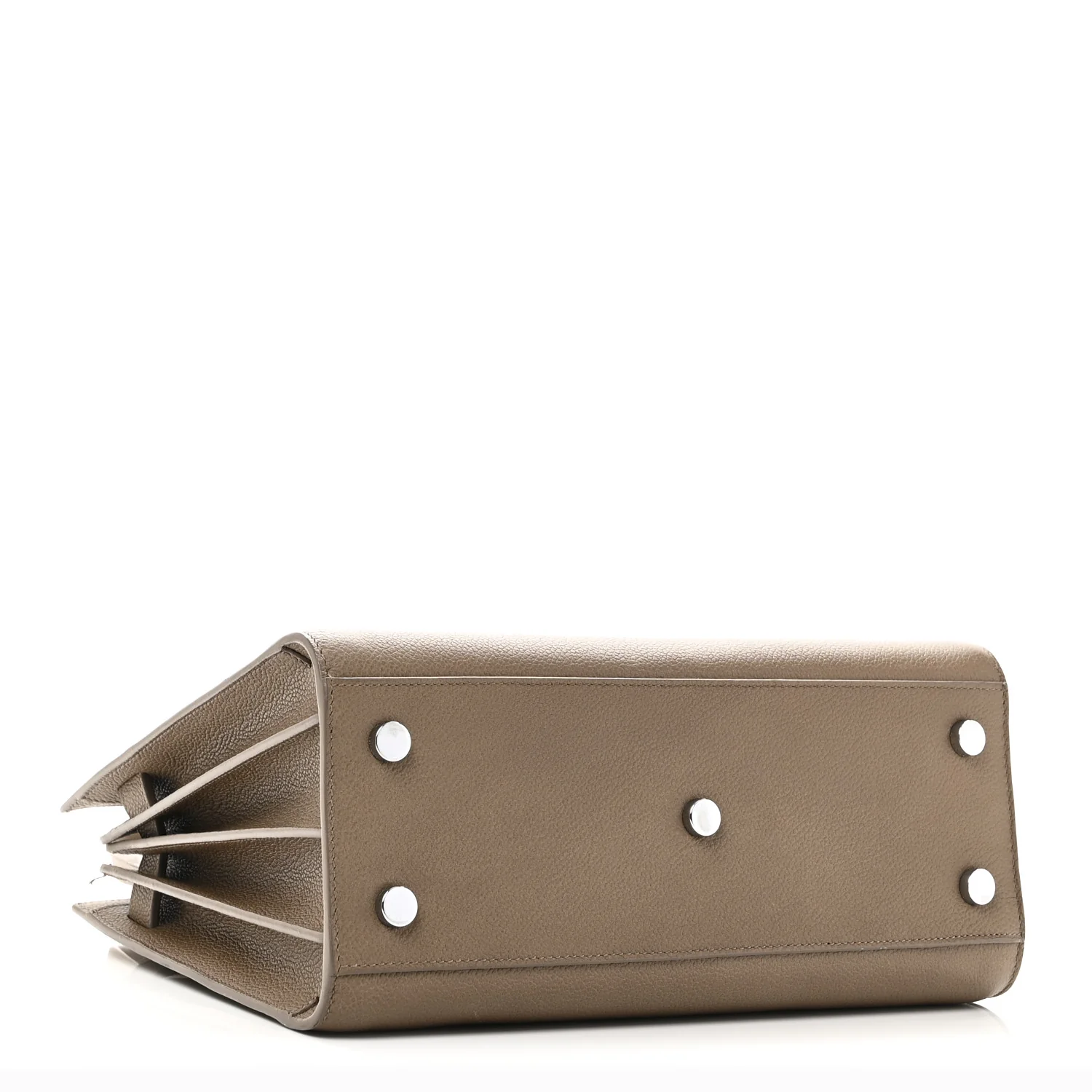 Grained Calfskin Baby Sac De Jour Taupe - Top Club