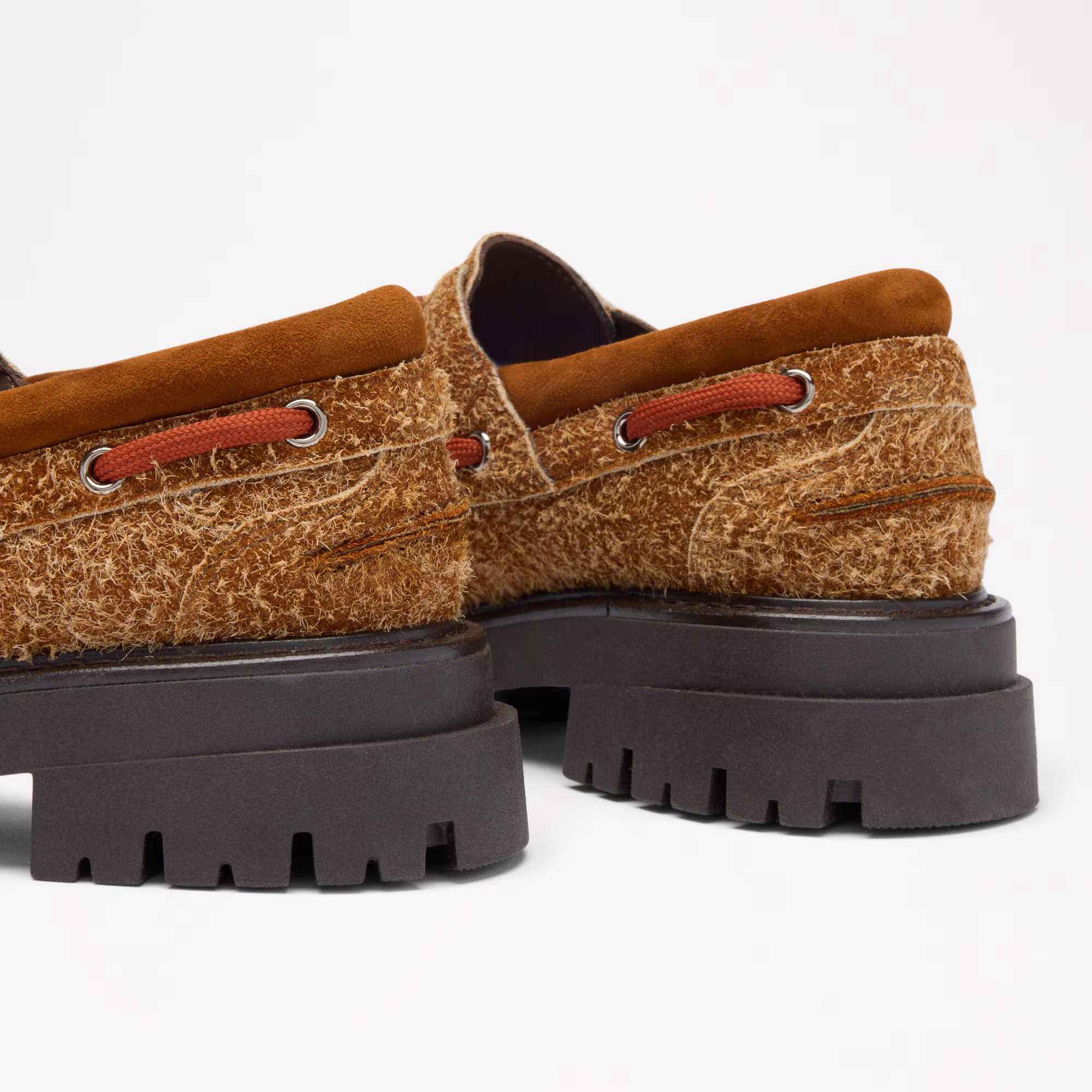 CreweChunky Lace Up Moccasin