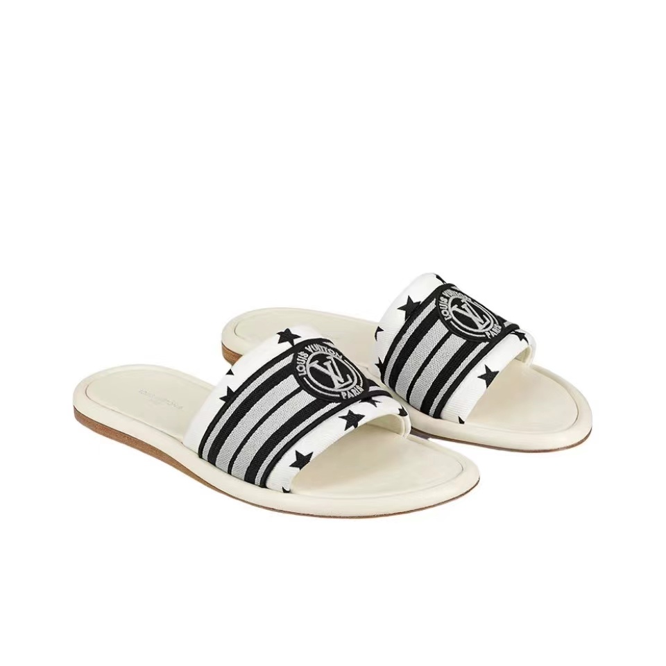 Louis Vuitton LV Magnetic Canvas Dashion Flip-flops Slide Sandal (Replica) - Sneaker Replica Workshop