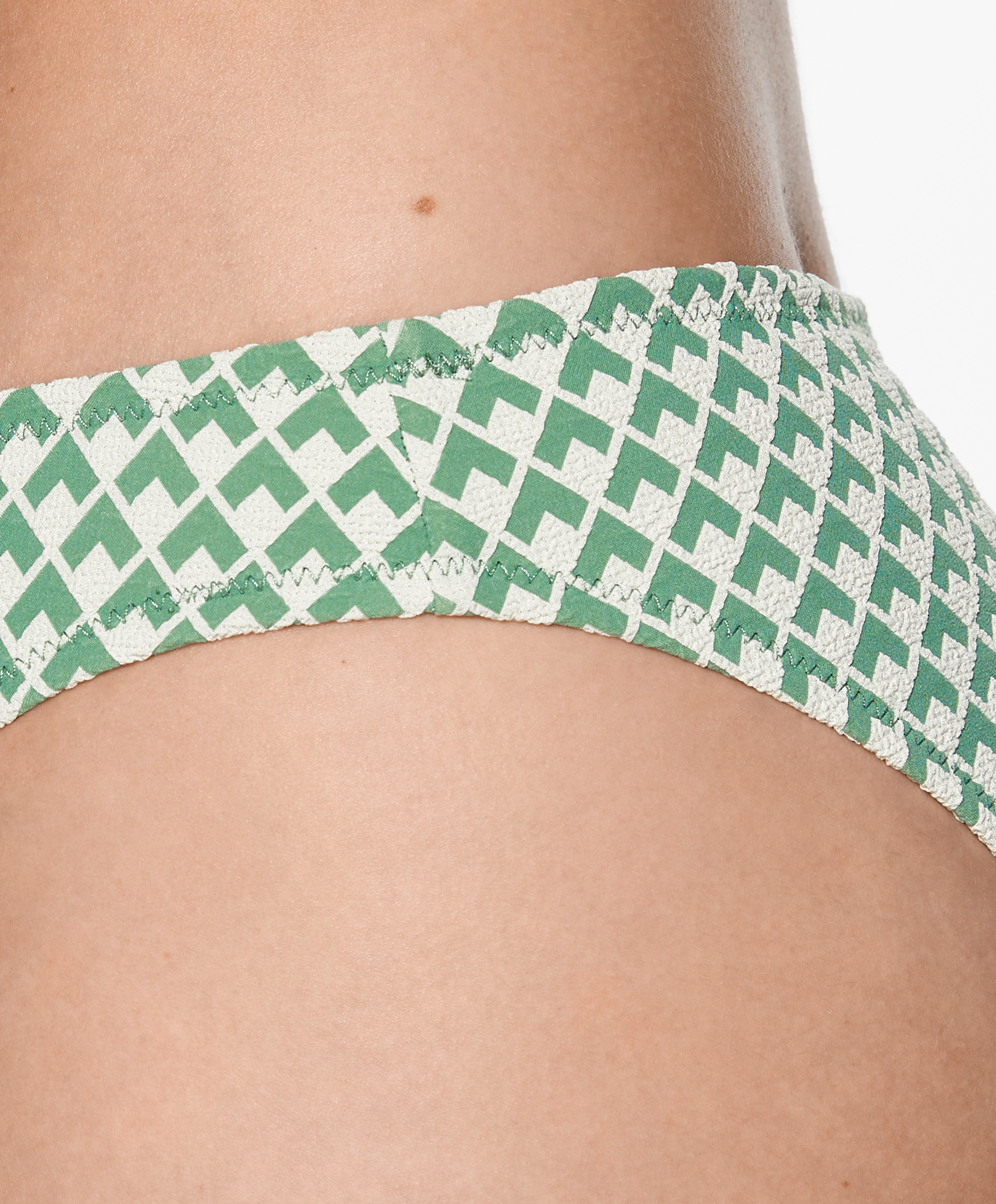 OYSHO Geometric jacquard classic bikini briefs