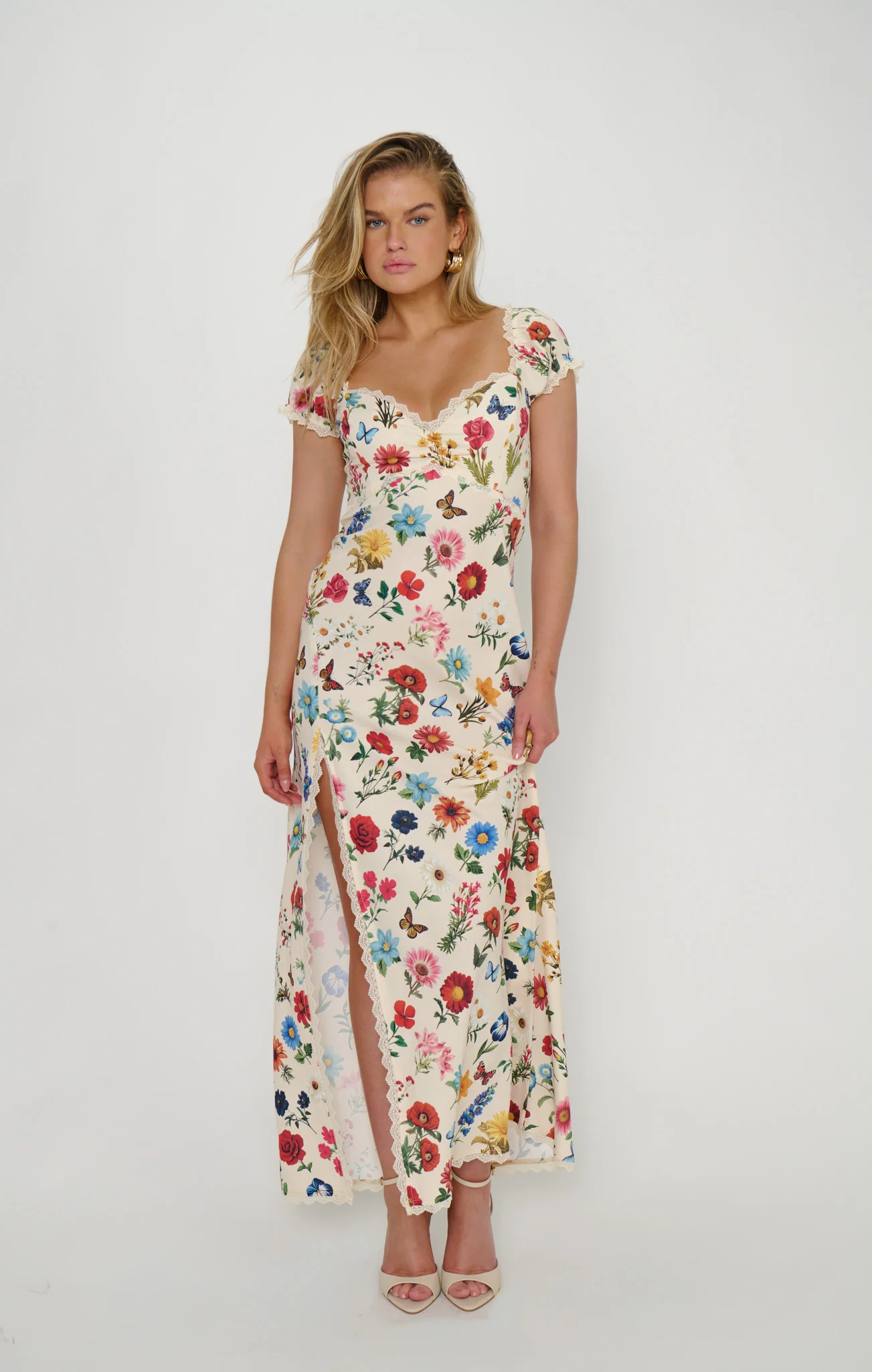 Nicola Dress ~ French Floral