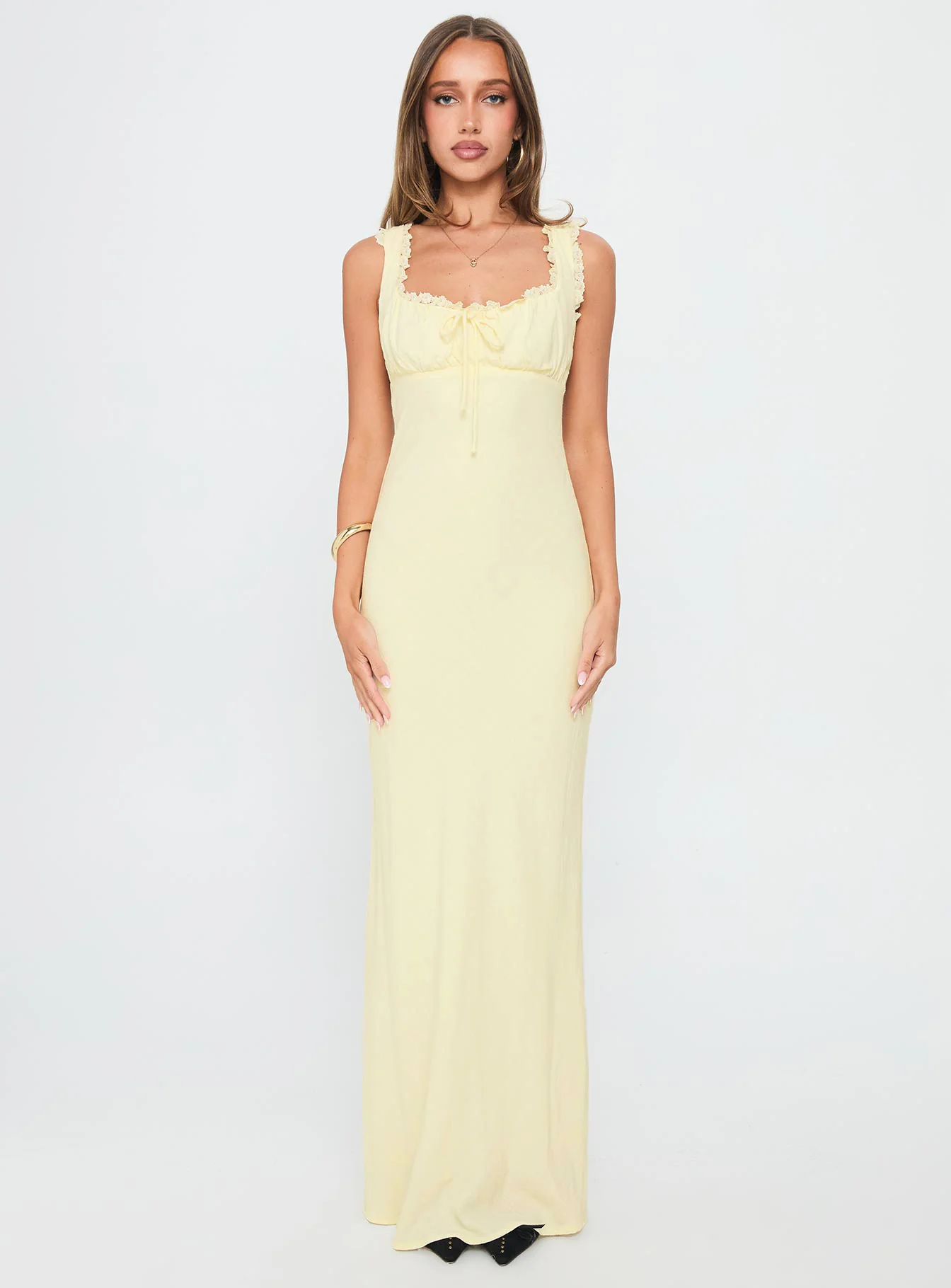 Lillette Maxi Dress Lemon