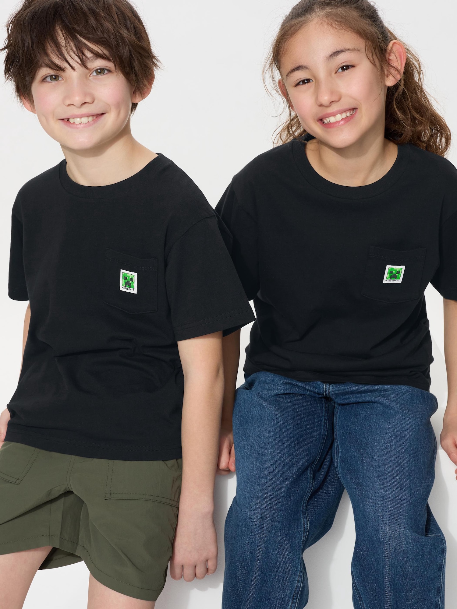 KIDS Minecraft UT Graphic T-Shirt