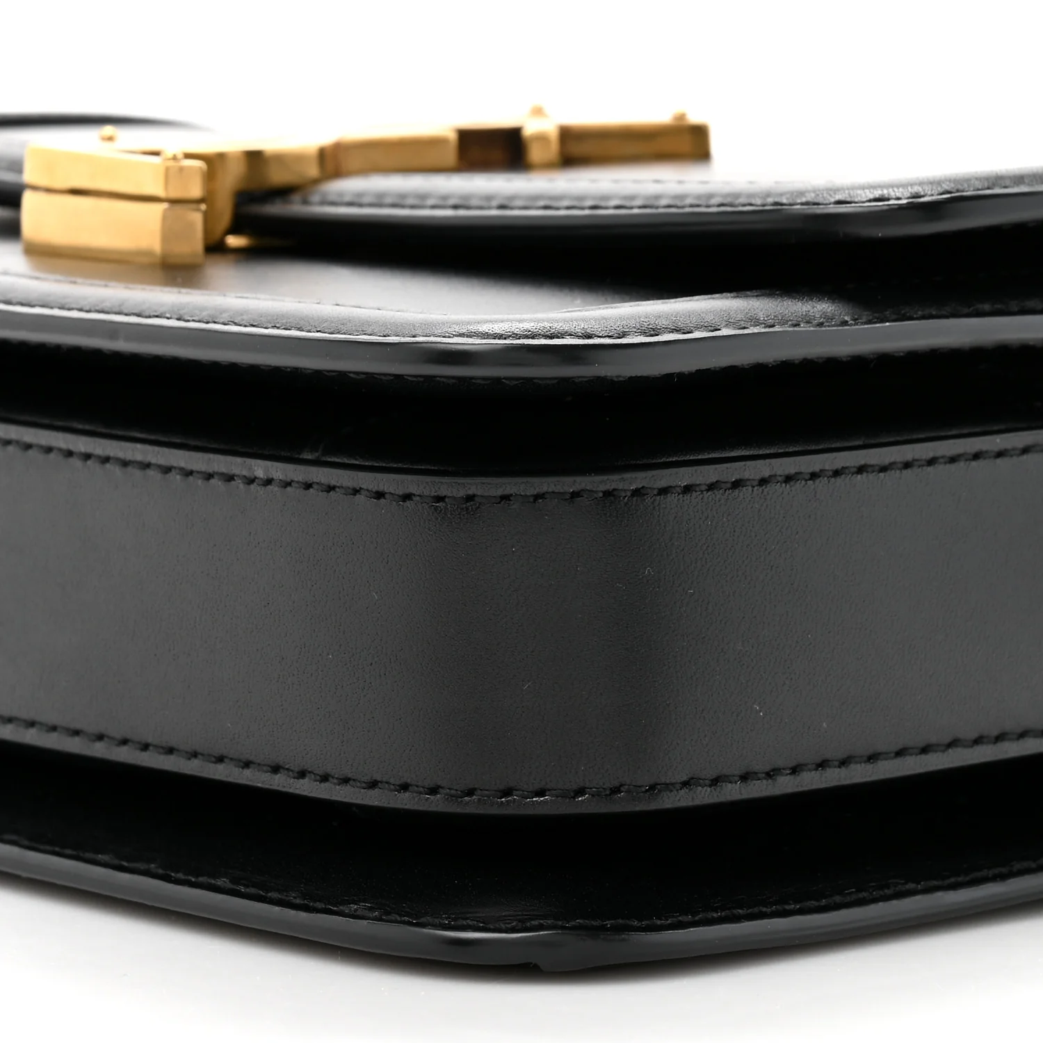 Smooth Calfskin Small Solferino Satchel Black - Top Club