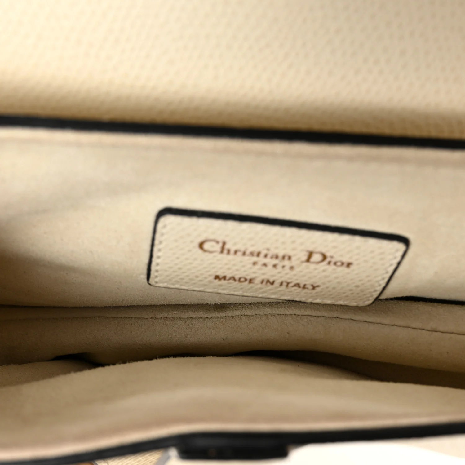 Grained Calfskin Mini Saddle Bag White - Top Club