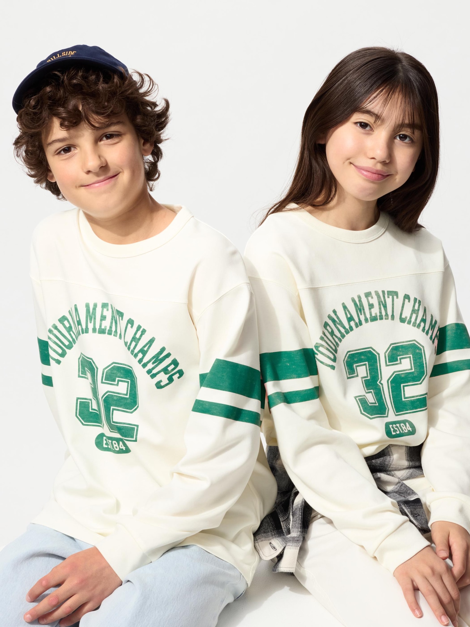 K's AIRism cotton crew neck T/L/graphicA
