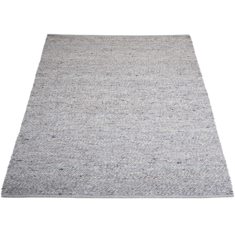 Vloerkleed Stone lichtgrijs 200x280 cm