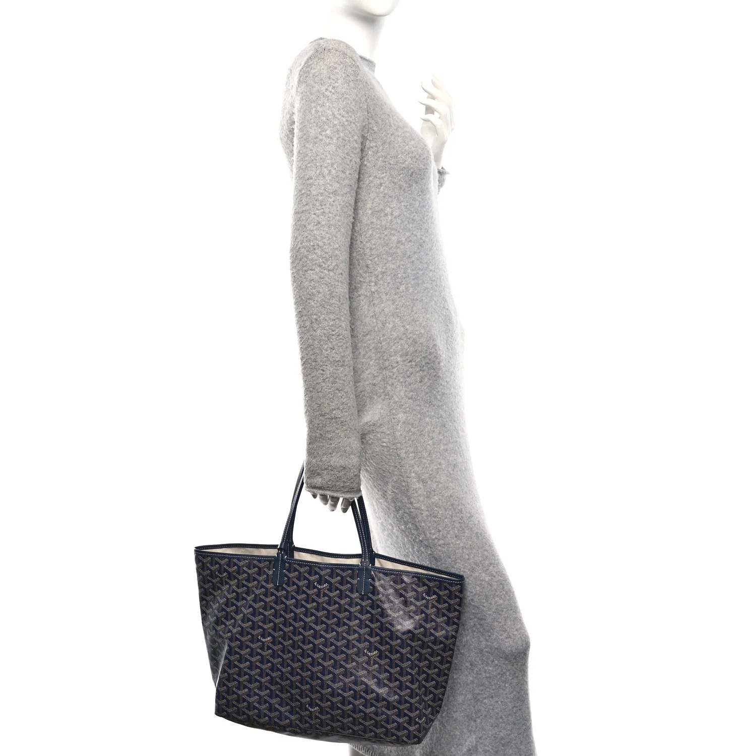 Goyardine Saint Louis PM Navy