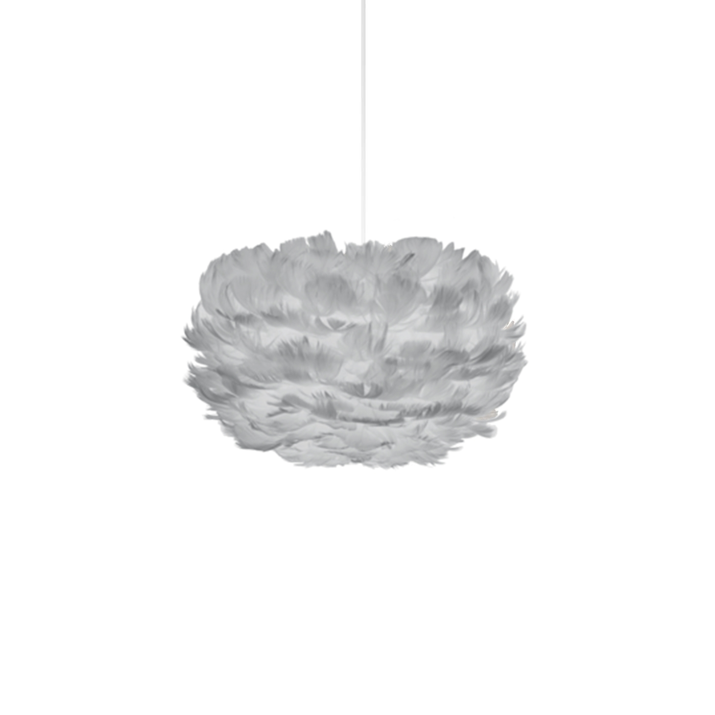 Hanglamp EOS Mini Ø35cm + koordset wit Lichtgrijs