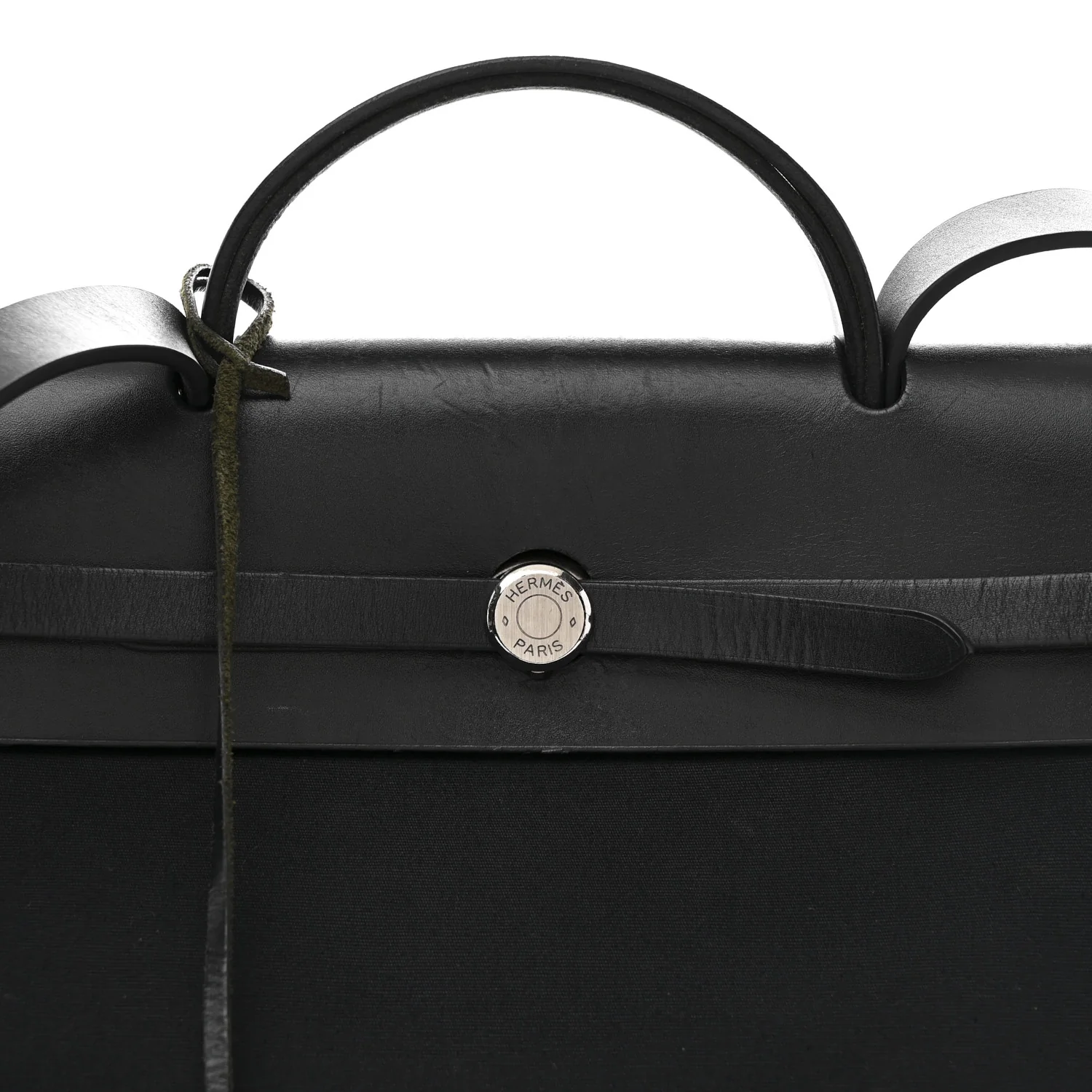 Military Toile Vache Hunter Herbag Messenger 39 Black - Top Club