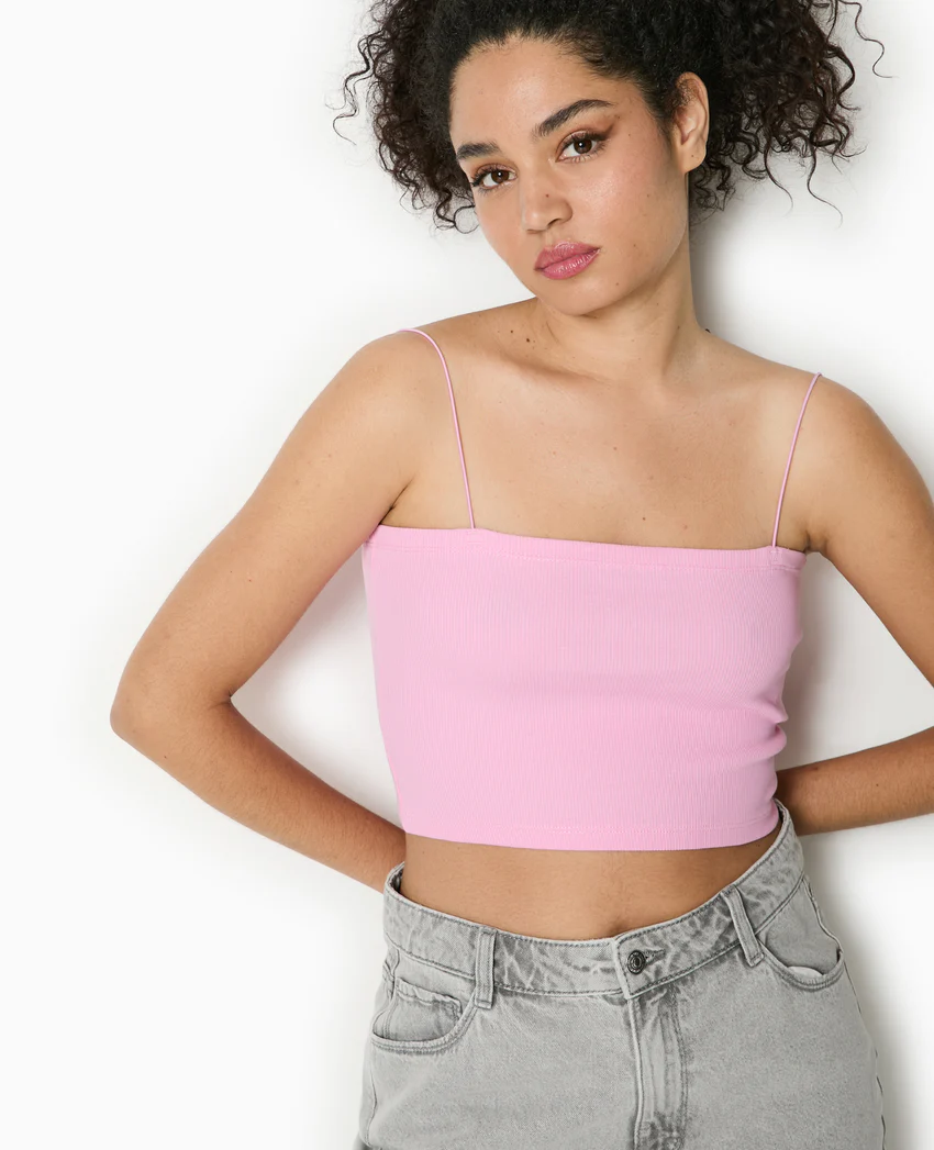 Pimkie Top bandeau court avec bretelles fines