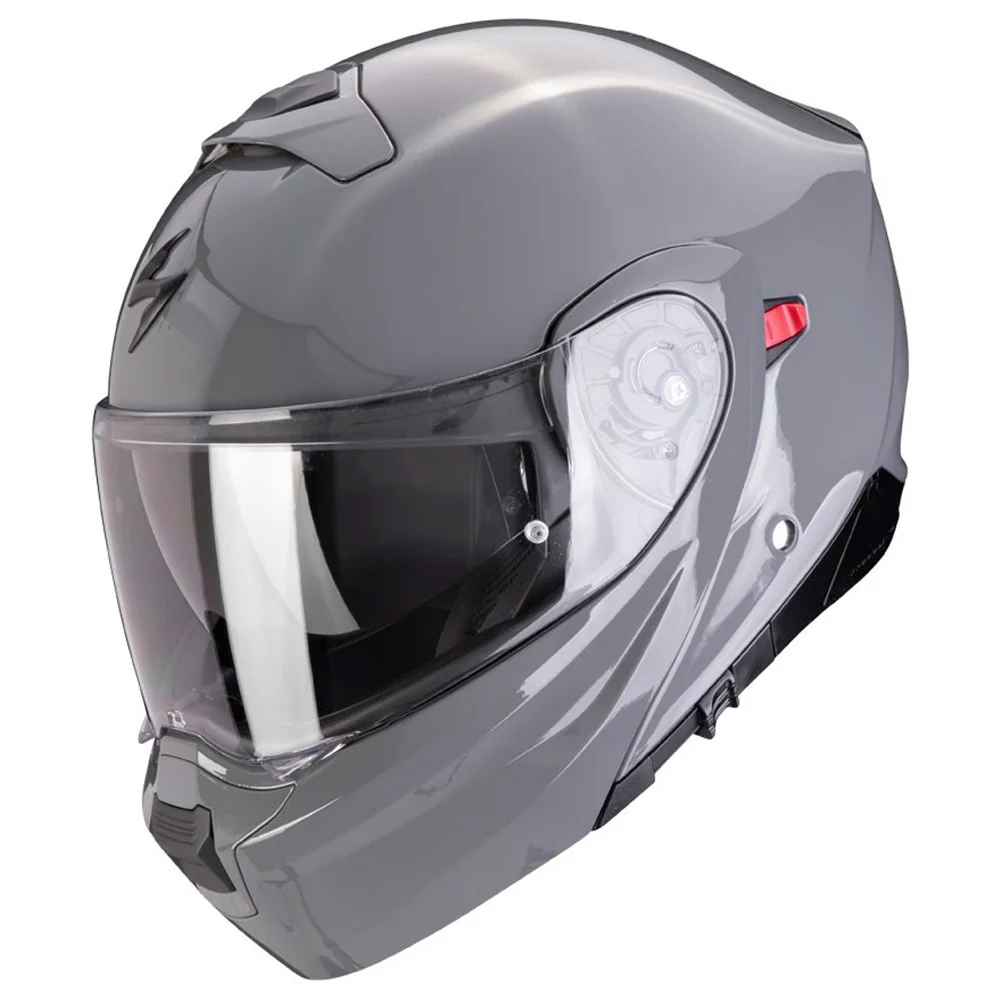 SCORPION EXO 930 EVO MONOCOLOR GRAY MODULAR HULL