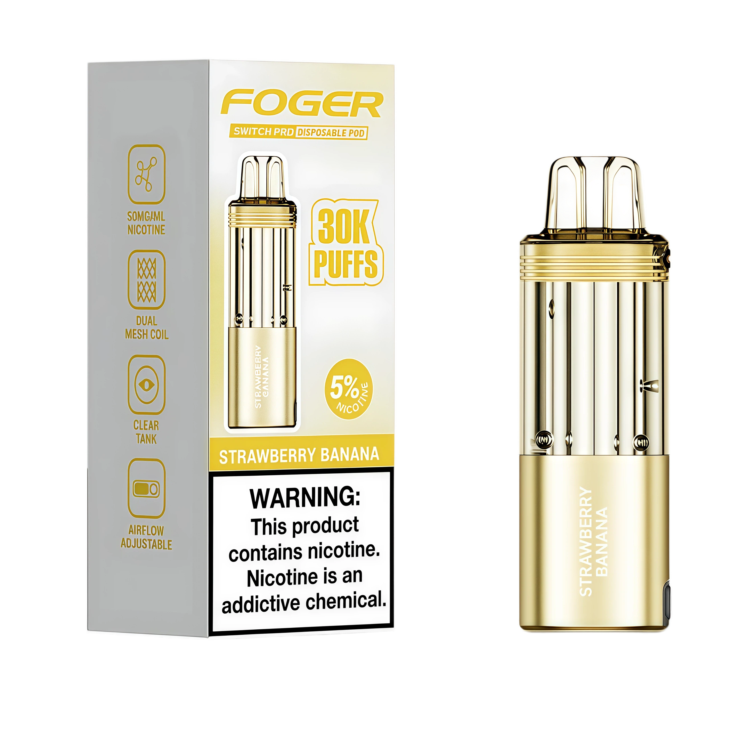 Strawberry Banana - Foger Vapes