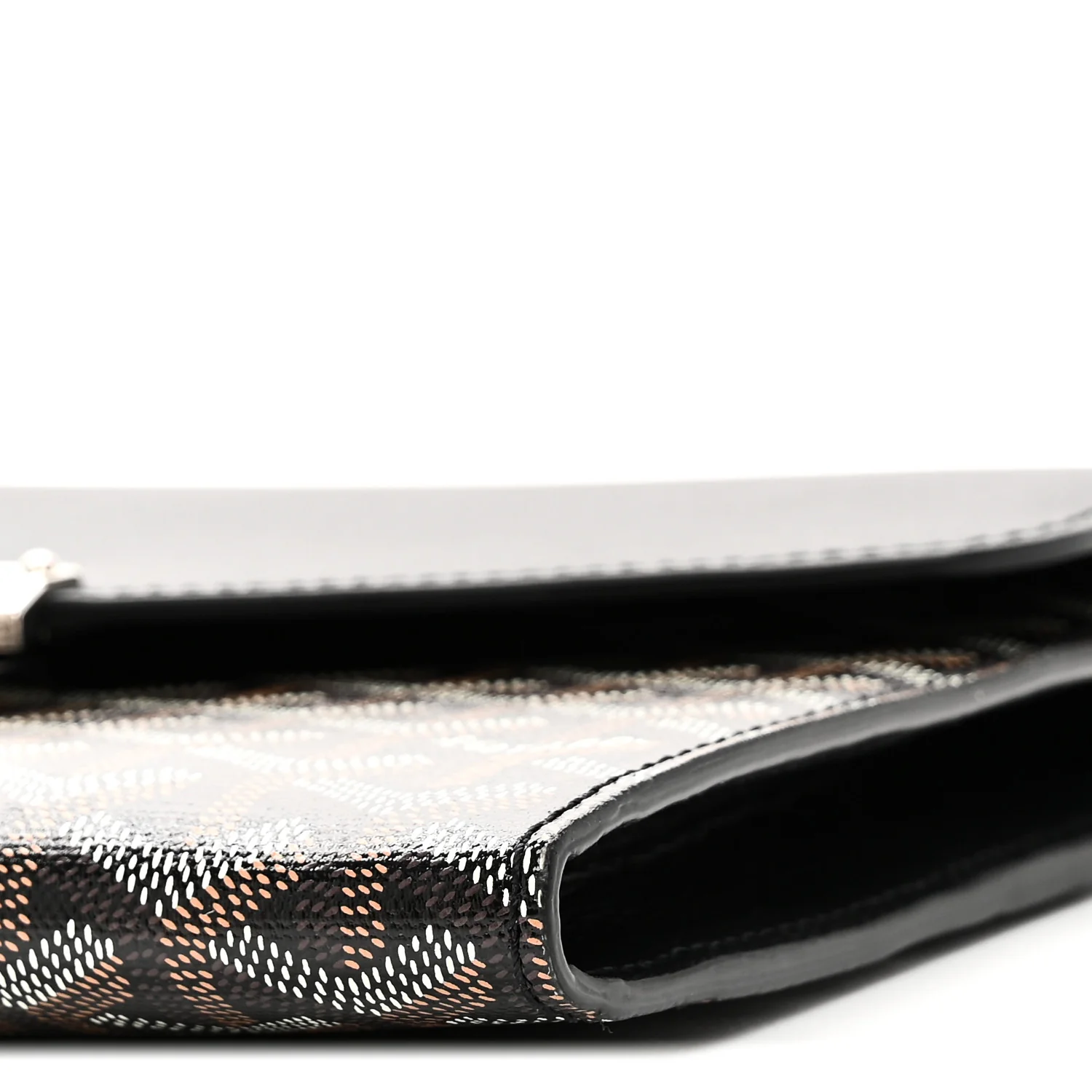 Goyardine Calfskin Chypre Wallet Pouch Black - Top Club